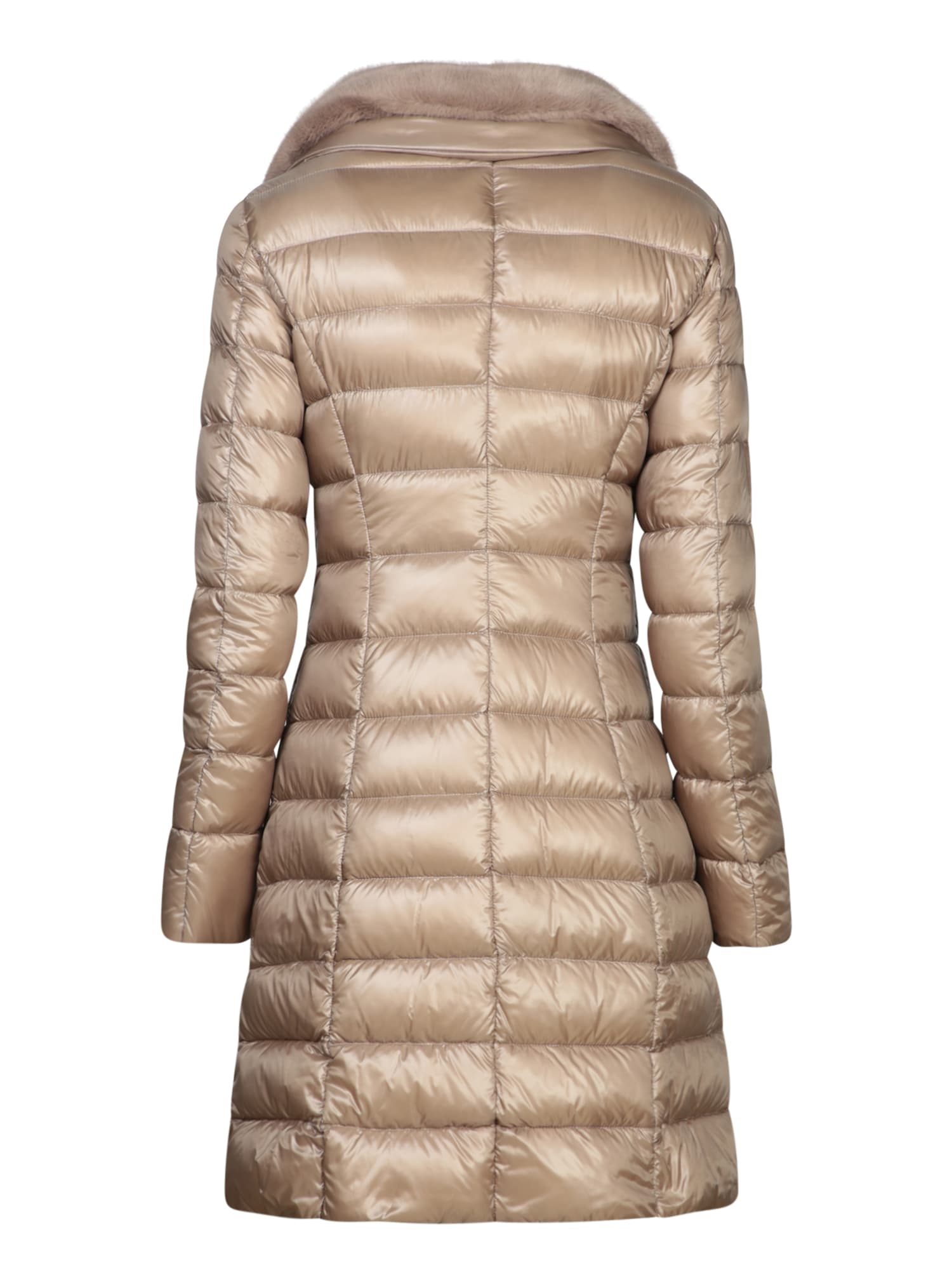 【送料&関税込】Herno Elisa Long Ecofur Taupejacket Herno Elisa Long Ecofur Taupejacket | italist