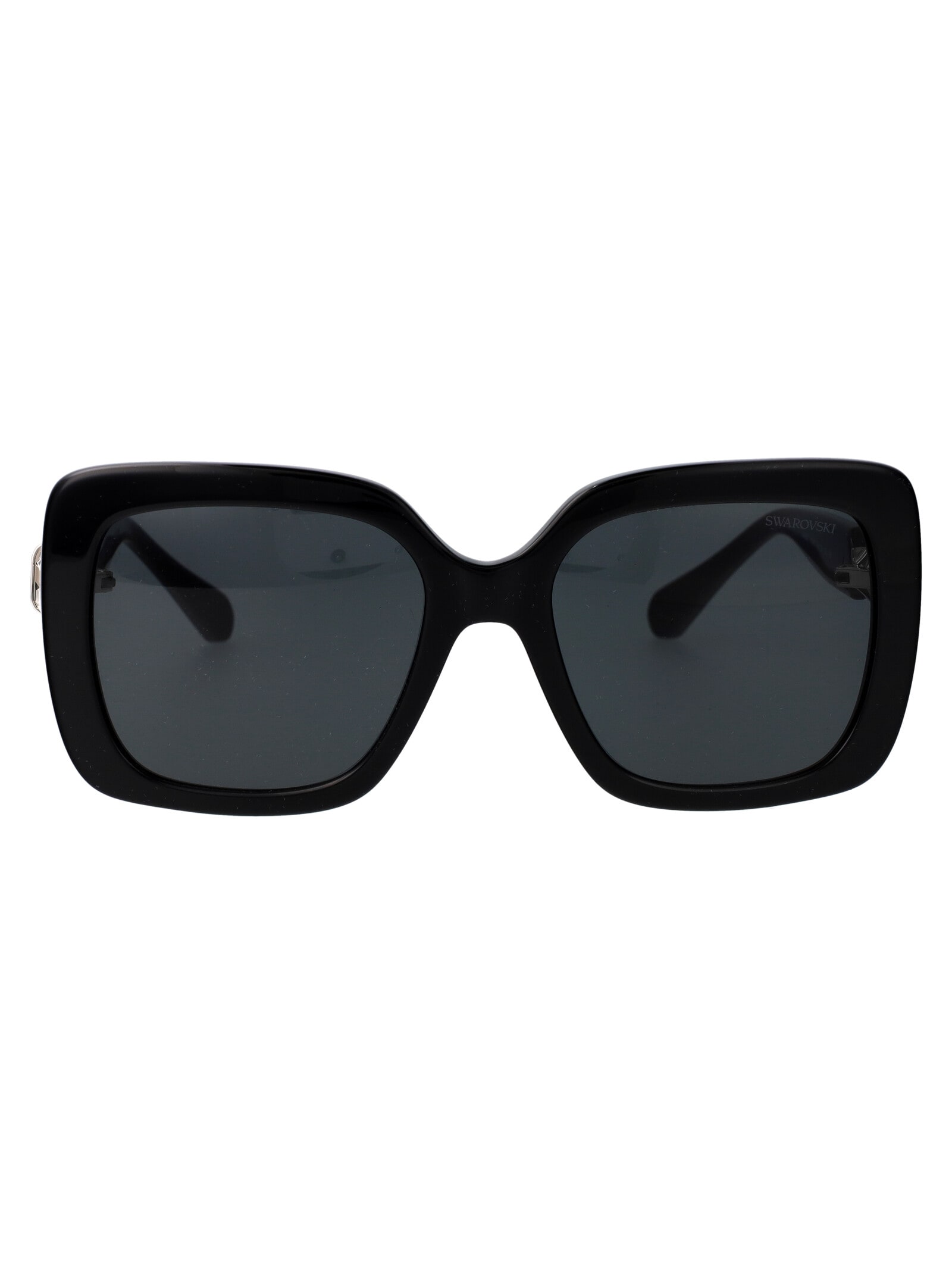 サングラス SWAROVSKI Woman Sunglasses Black 0SK6001 100187 Swarovski 0sk6001 Sunglasses | italist
