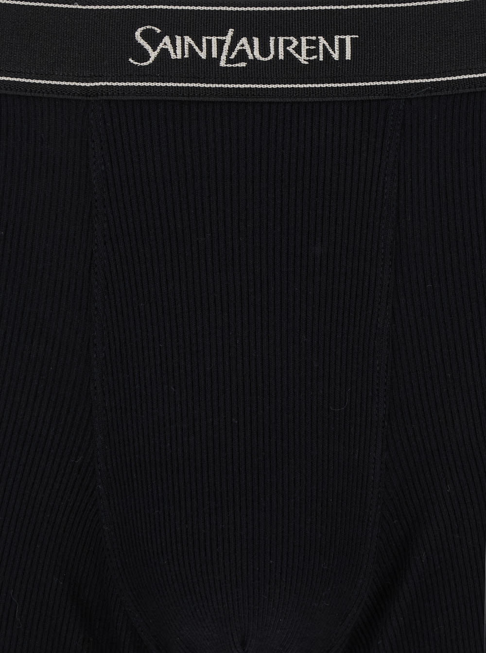 【送料&関税込】Saint Laurent Boxer Briefs Saint Laurent Black Boxer Briefs With Logo Lettering