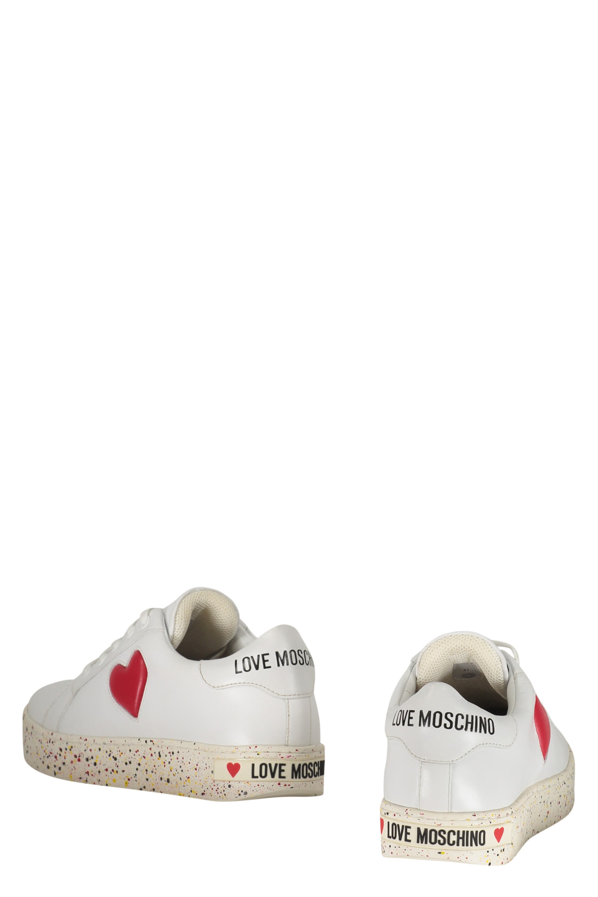 Love Moschino Leather Low-top Sneakers | italist