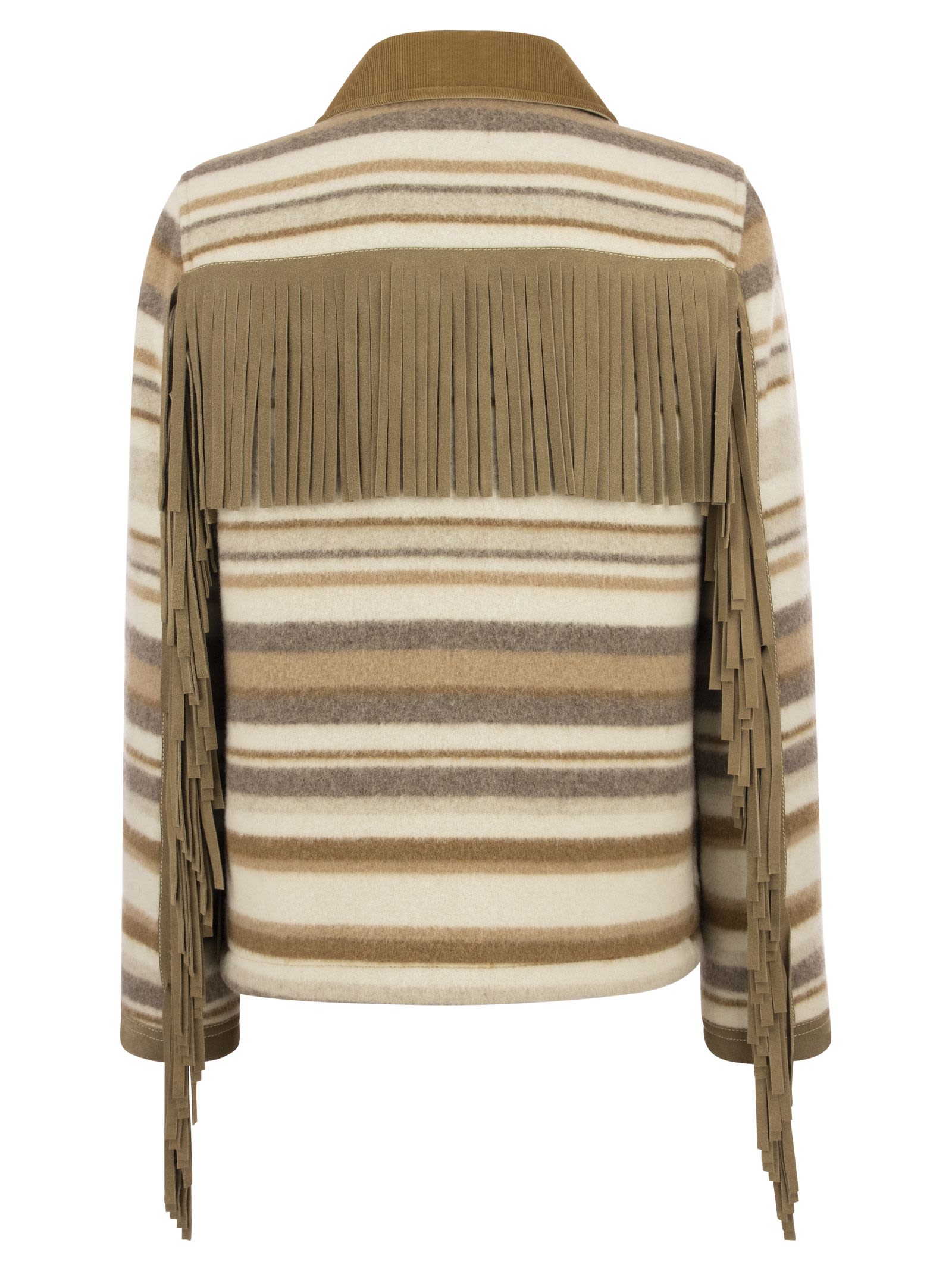 Fay 3-hook Jacket With Fringes | italist