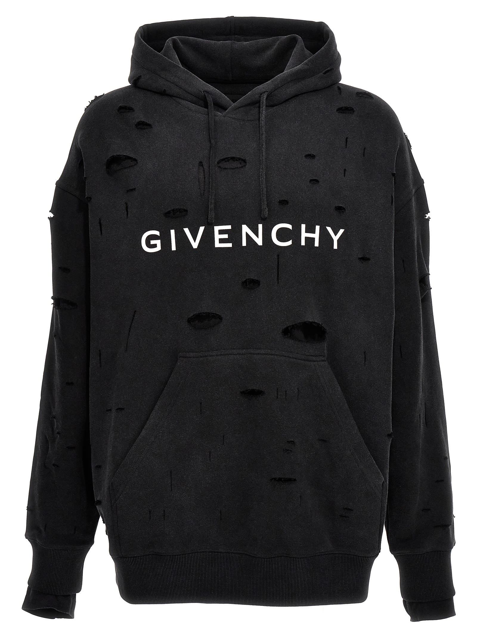 【送料&関税込】Givenchy Logo Hole Hoodie 091f30556cbef2b438d4a9650f6556