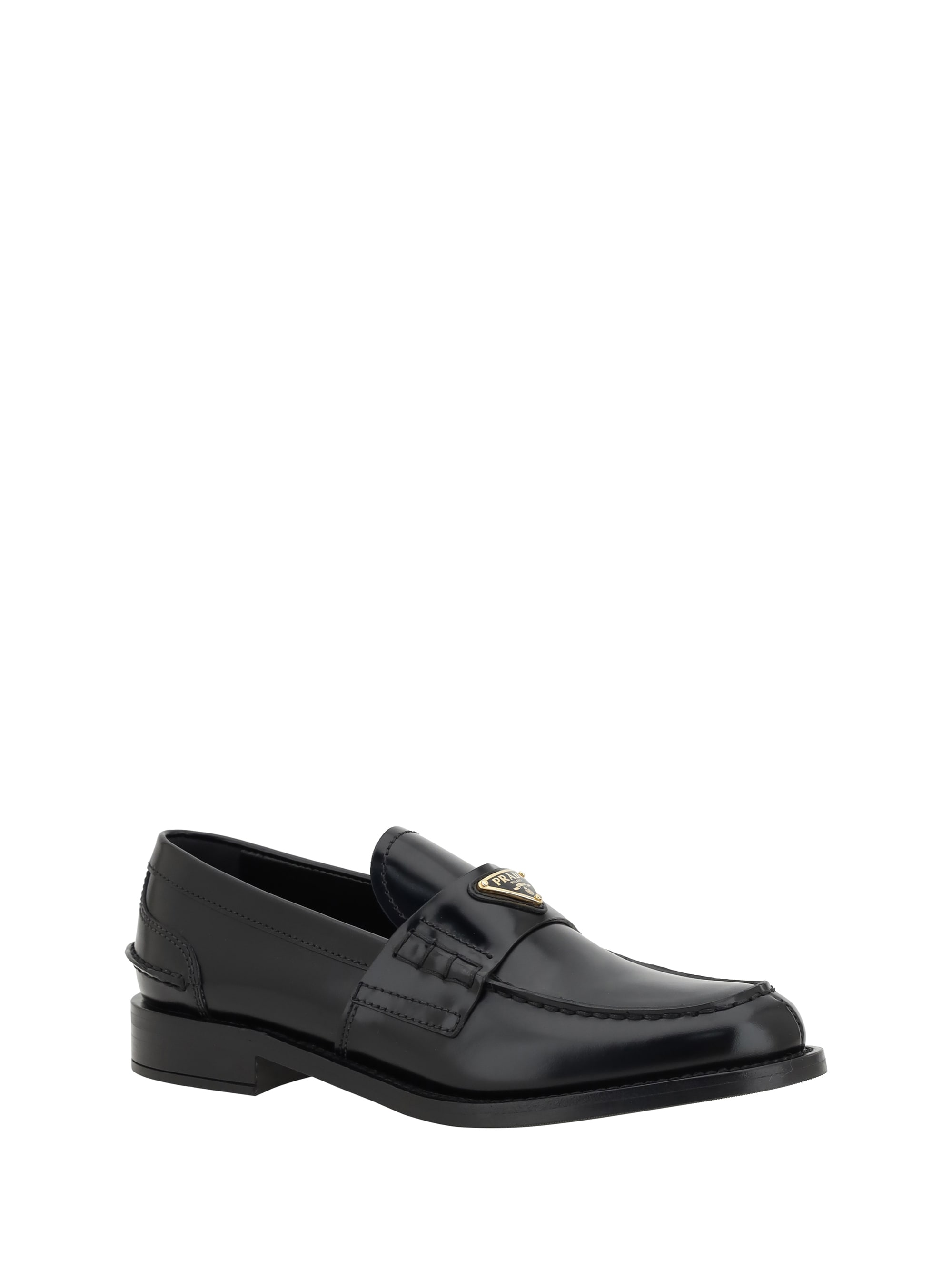 Prada Logo Loafers | italist