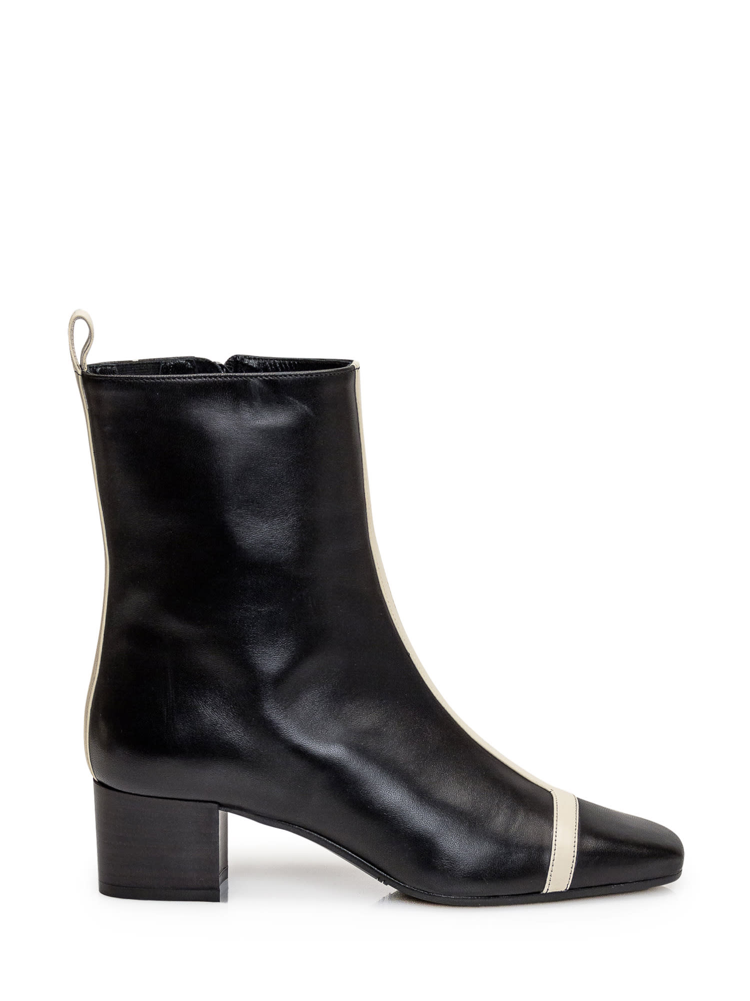 【関税込み】Audrey Boots - Carel - Patent Leather - Camel Women's Designer Booties & Ankle Boots | Carel Paris