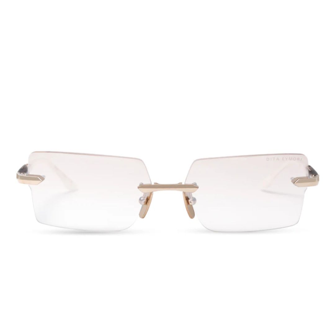 メガネ DITA DITA Eyewear - EYMORI - white gold golden timbe Dita - Eymori (White Gold/Golden Timber) – Good See Co.