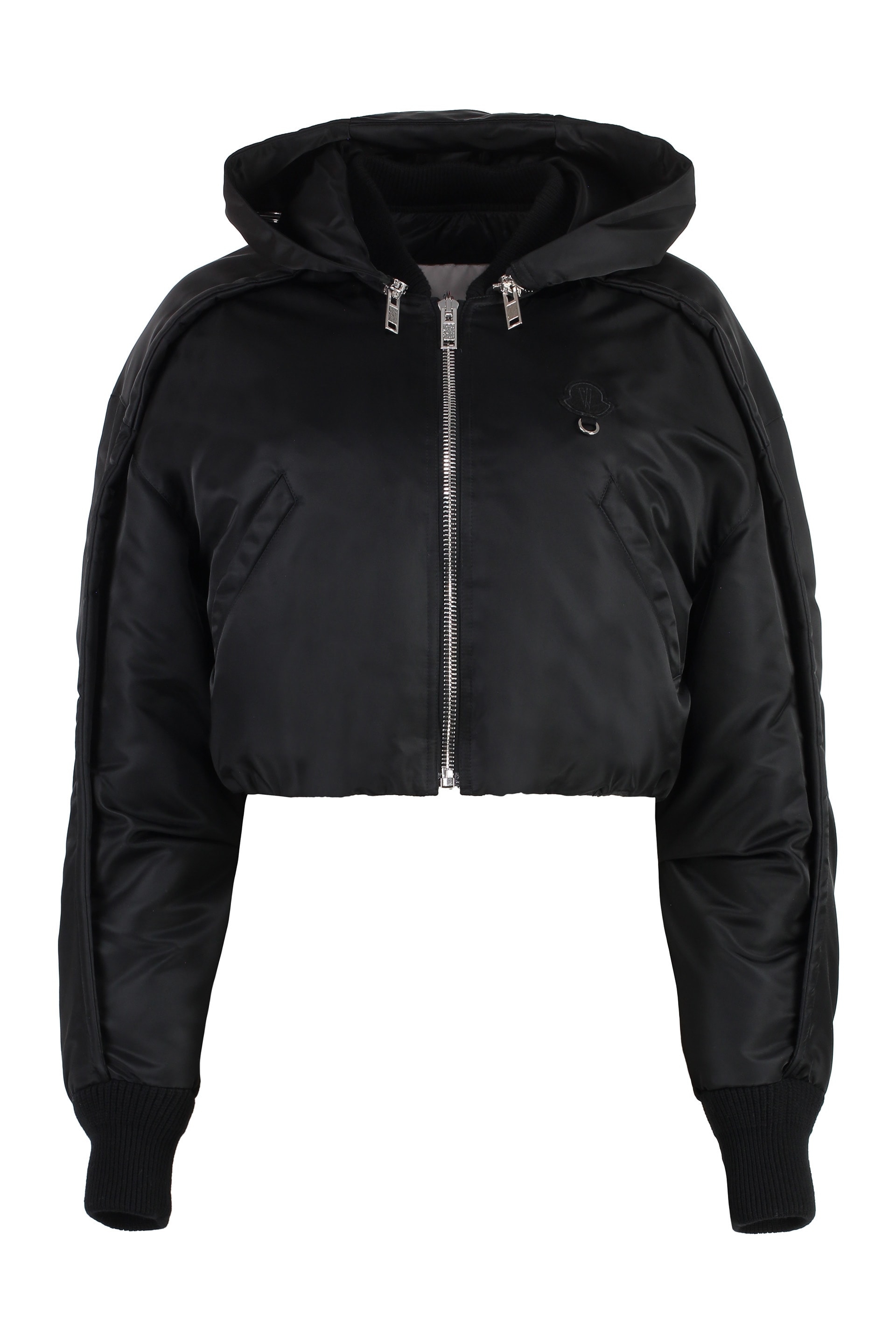 ジャケット MONCLER Moncler x Willow Smith 'Malek' down jacket Moncler Genius Moncler X Willow Smith Black Malek Down