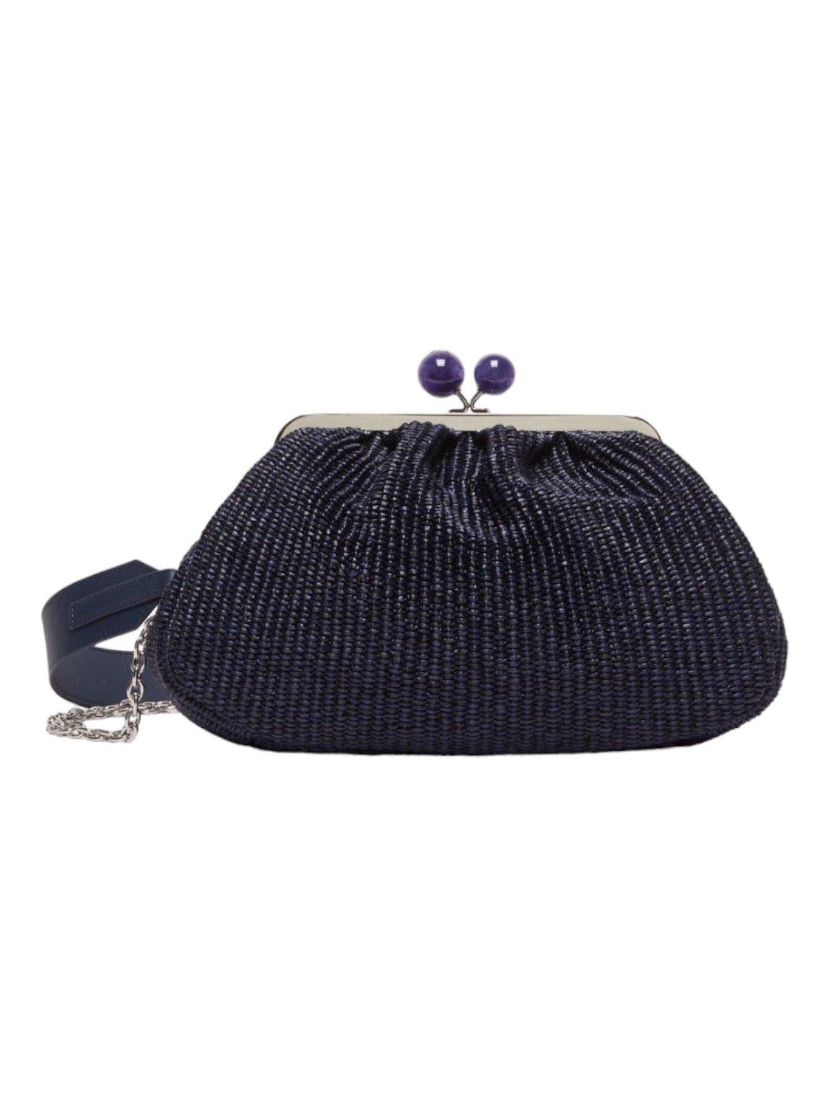 Weekend Max Mara Embellished Chain Link Clutch Bag | italist