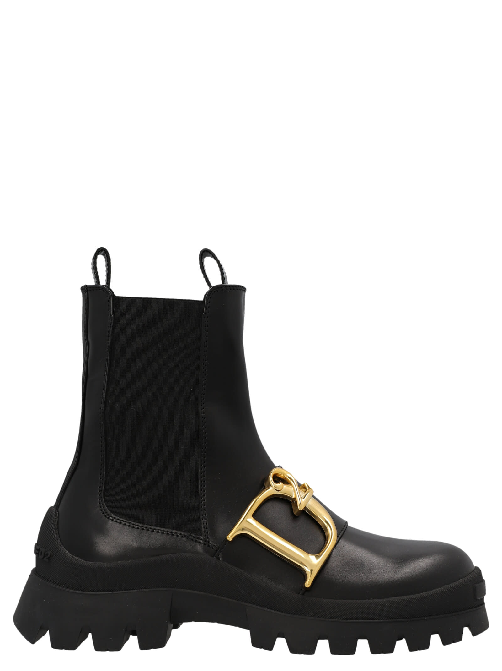 ディースクエアード D2 STATEMENT ANKLE BOOTS-