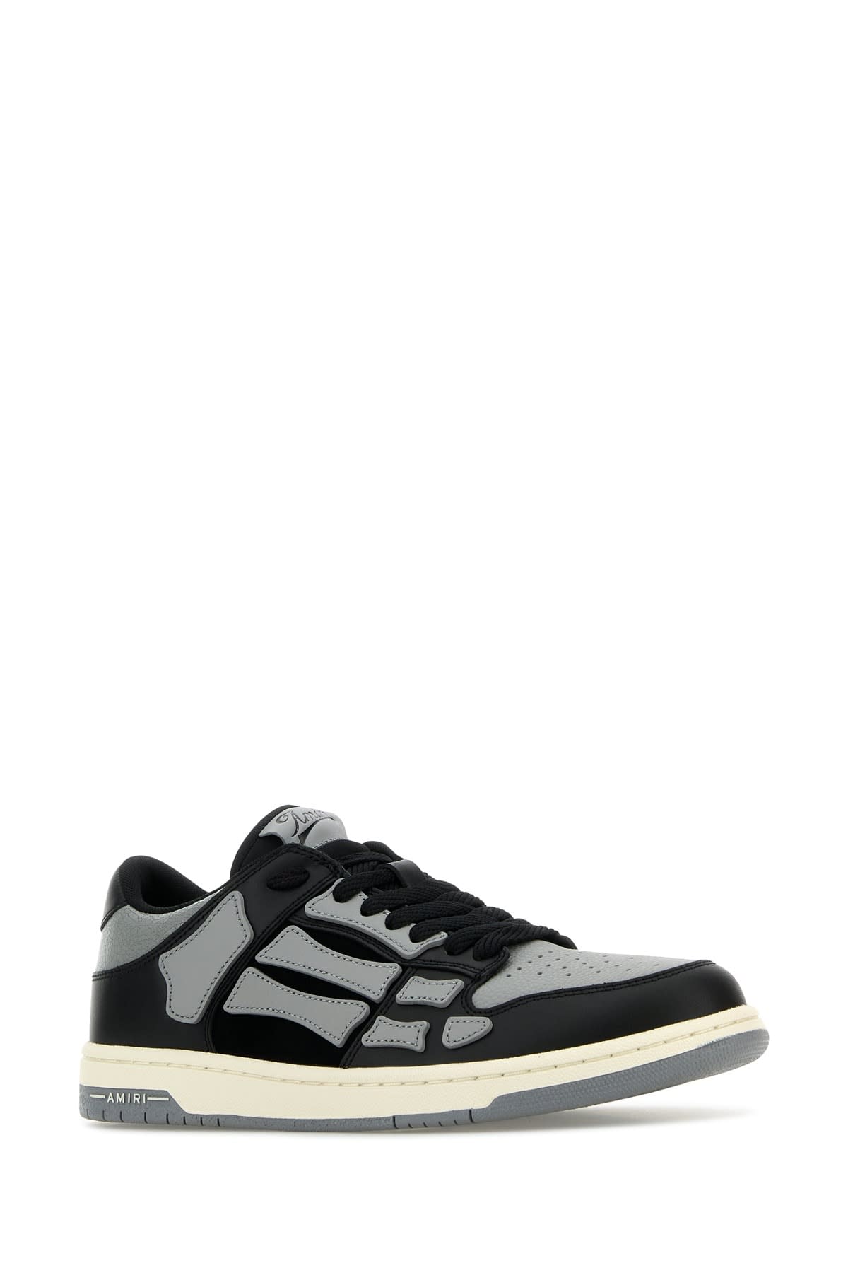 AMIRI Two-tone Leather Skel Sneakers | italist