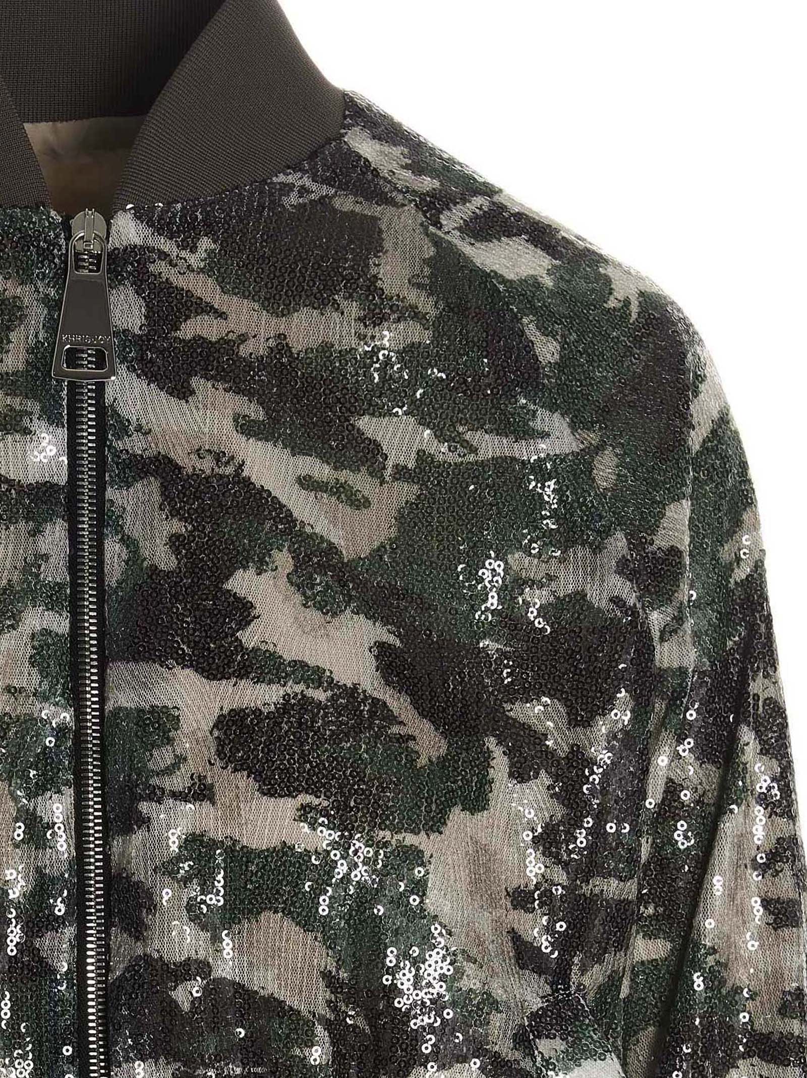ジャケット KHRISJOY SS23 Sequin bomber jacket (ESW001CAMPLT MIX68) Khrisjoy Sequin Bomber Jacket | italist