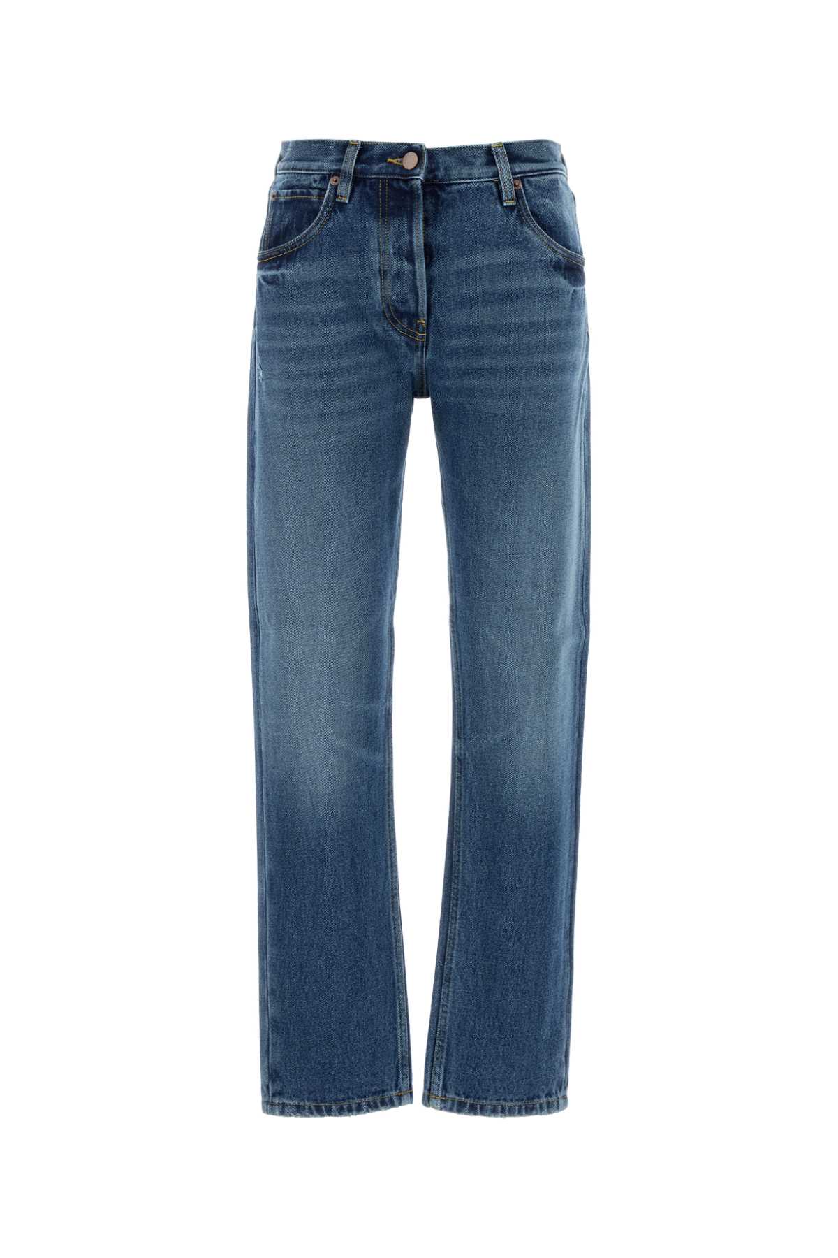 デニム・ジーパン PRADA Denim jeans ネイビー テーパードデニムジーンズ | PRADA