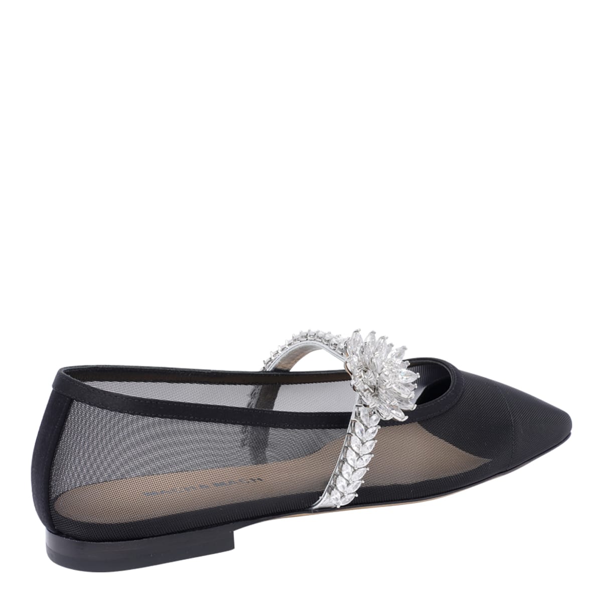 Mach & Mach Lotus Flower Mesh Flat | italist