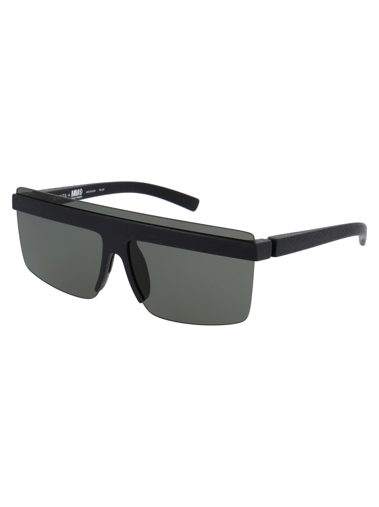 サングラス Mykita SS25 Unisex SUNGLASSES (MMCIRCLE002 301 BLACK) Mykita Mmcircle002 Sunglasses | italist