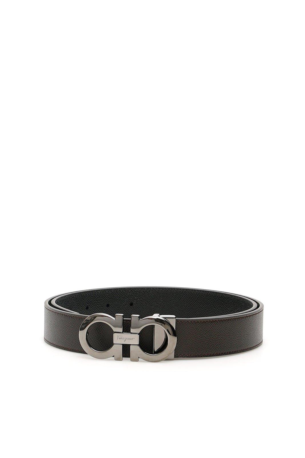 VIP【送料関税込】FERRAGAMO Gancini Reversible Belt 0400021540389_NEROMIDNIGHT?wid