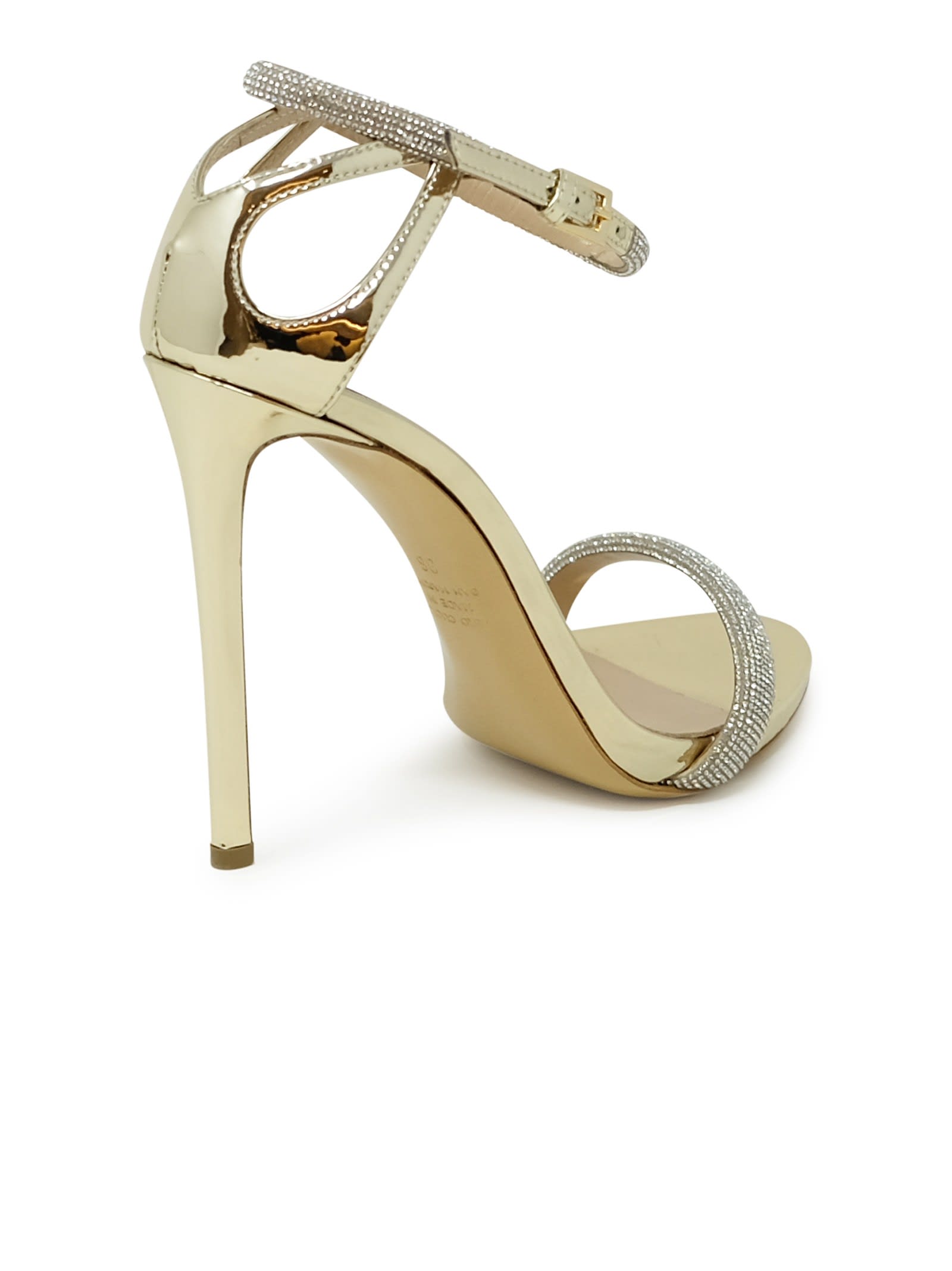 サンダル・ミュール NINALILOU SS25 Sandals (341151 SPECCHIO ARGENTO) Flat sandal Silver Ninalilou - Le Follie Shop
