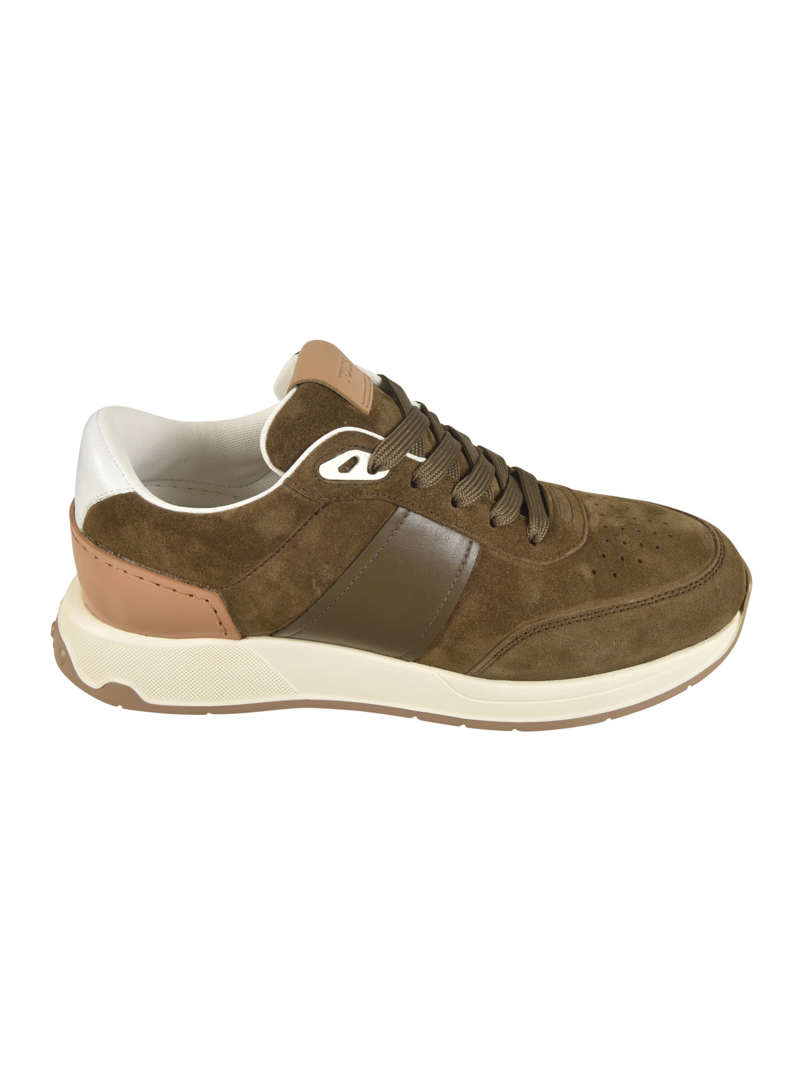 Tod's Round Toe Lace-up Sneakers | italist