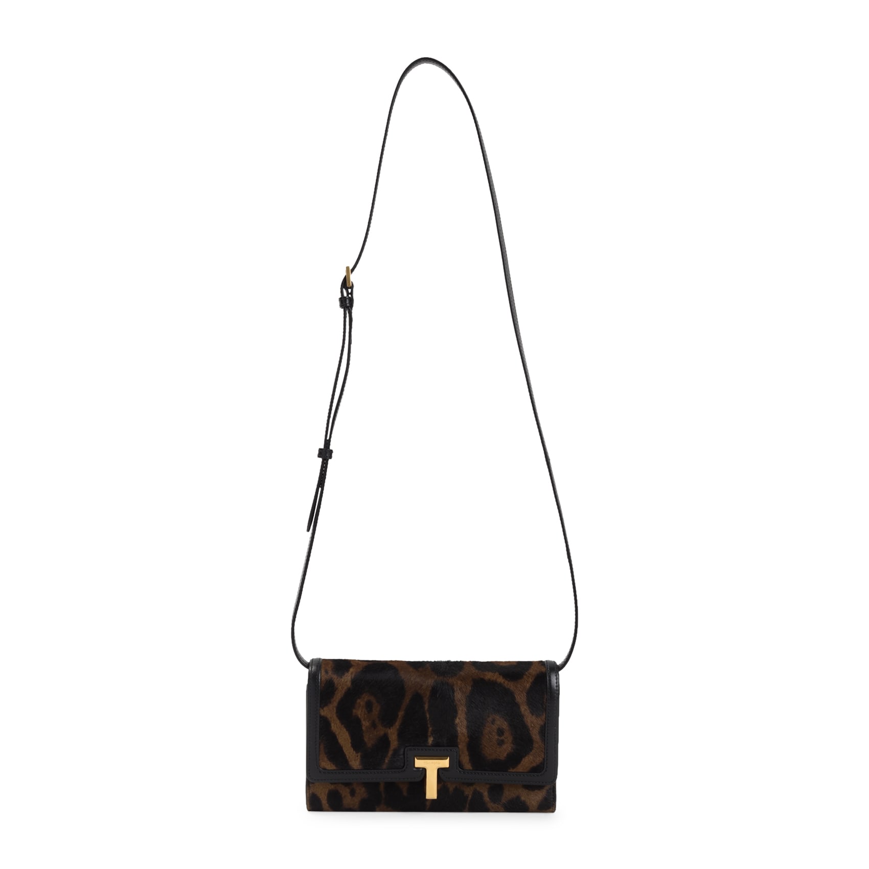 VIP【関税送料無料】希少 Tom Ford Leopard Wallet On Strap Tom Ford Leopard Wallet On Strap | italist