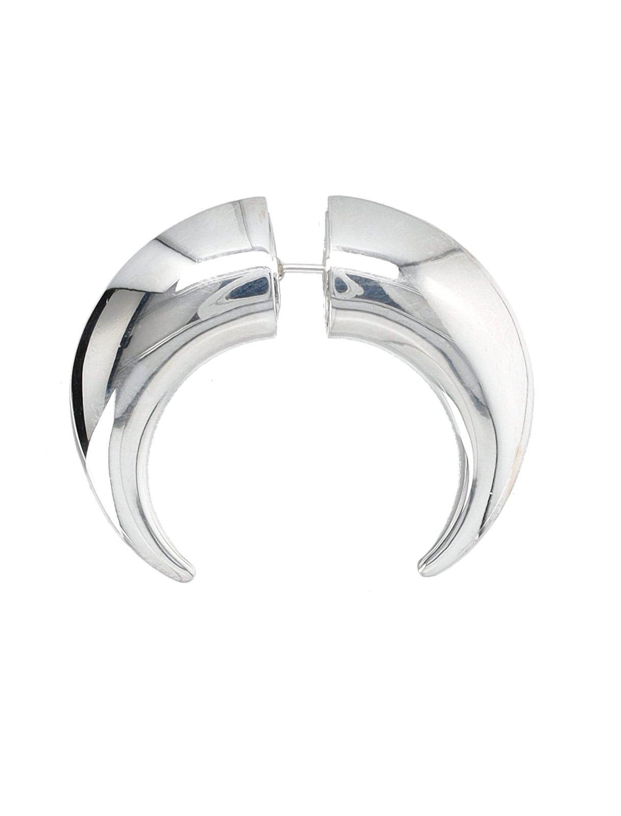Marine Serre Piercing Moon Earring | italist