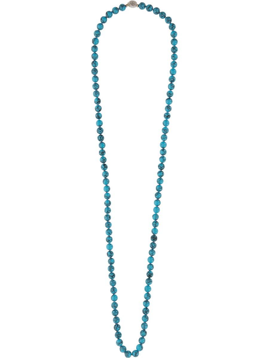ネックレス・チョーカー Needles SS24 TURQUOISE NECKLACE (OT019_BLUE) Needles Turquoise Necklace | italist