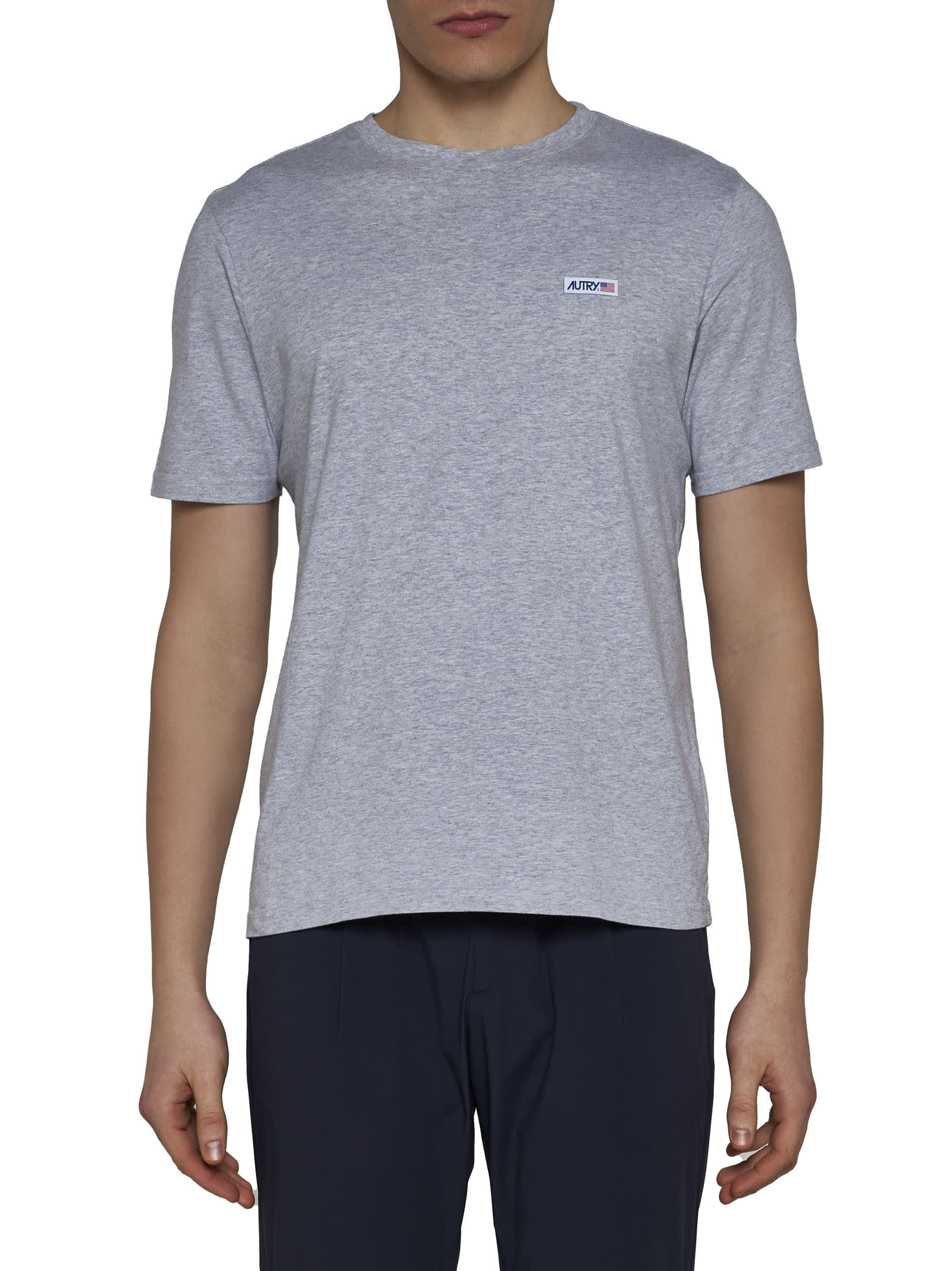 Autry Crew-neck T-shirt With Logo | italist
