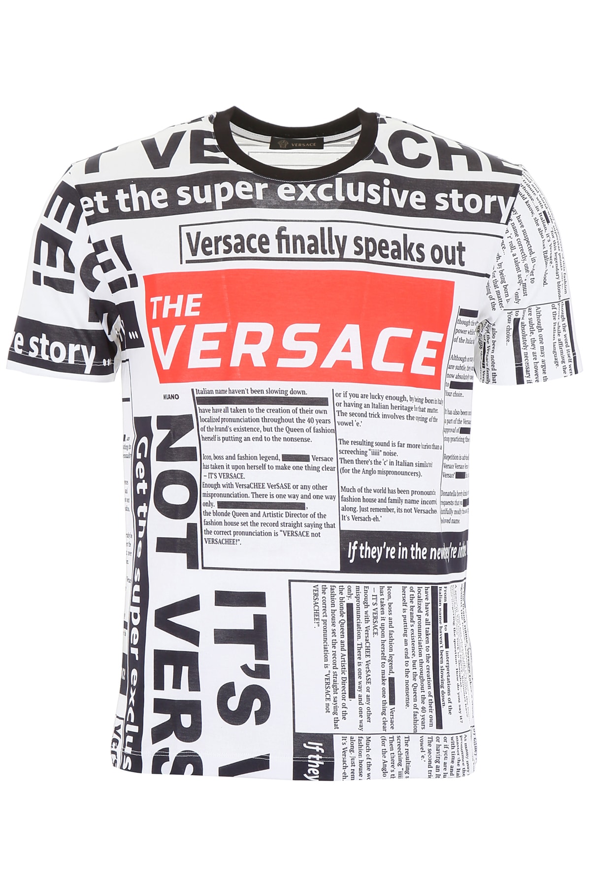 versace newspaper shirt