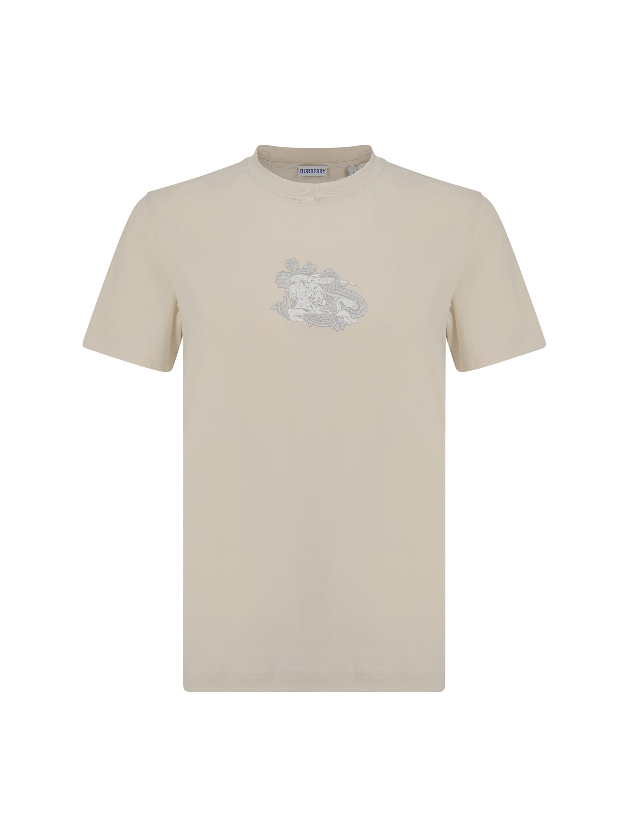 BURBERRY Sand Cotton Tシャツ Burberry Sand Cotton T-shirt | italist