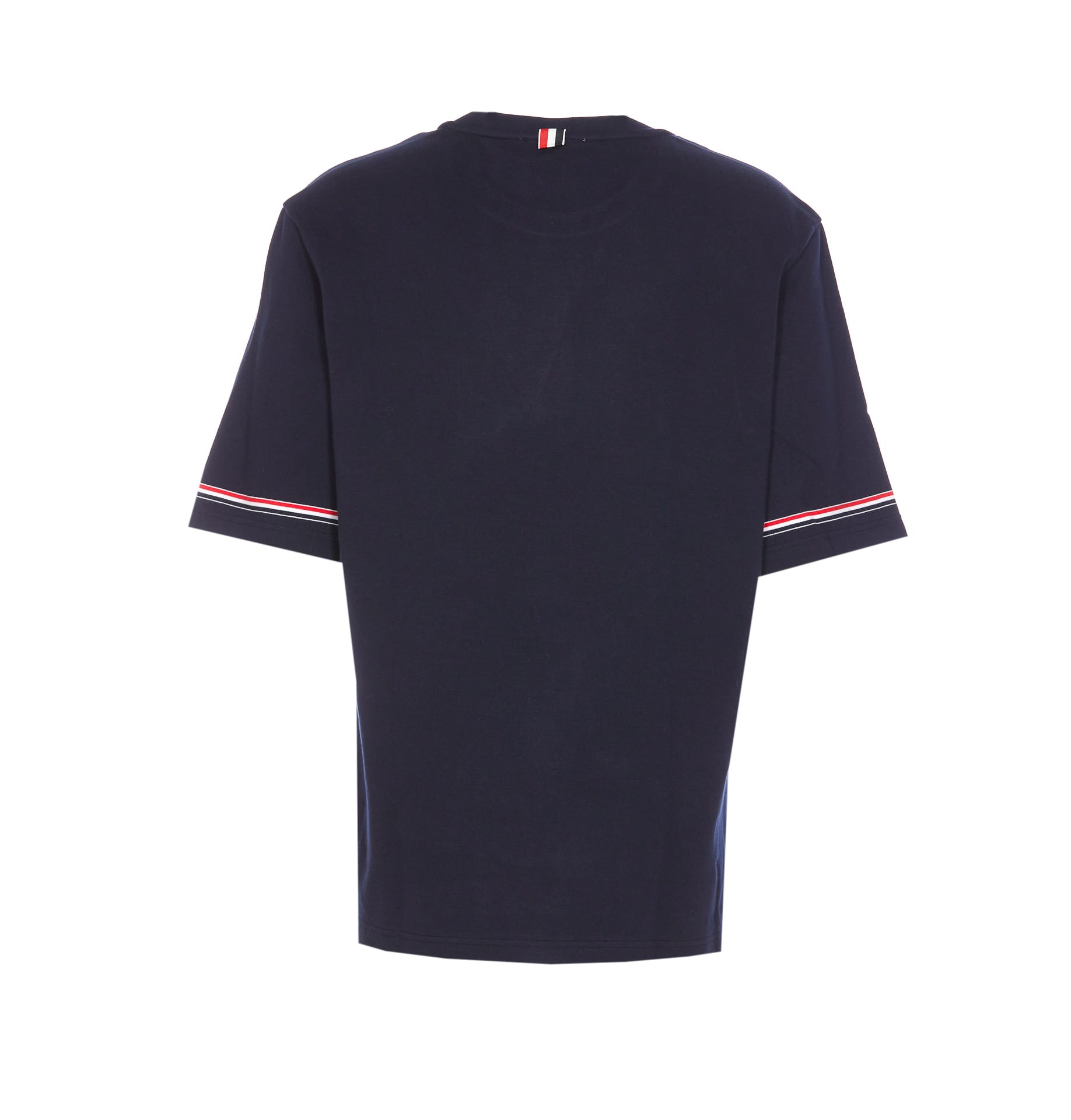 Tシャツ・カットソー THOM BROWNE Men Tops MJS282A J0199100 WHITE OXFORD SHORT SLEEVE SHIRT | Thom Browne