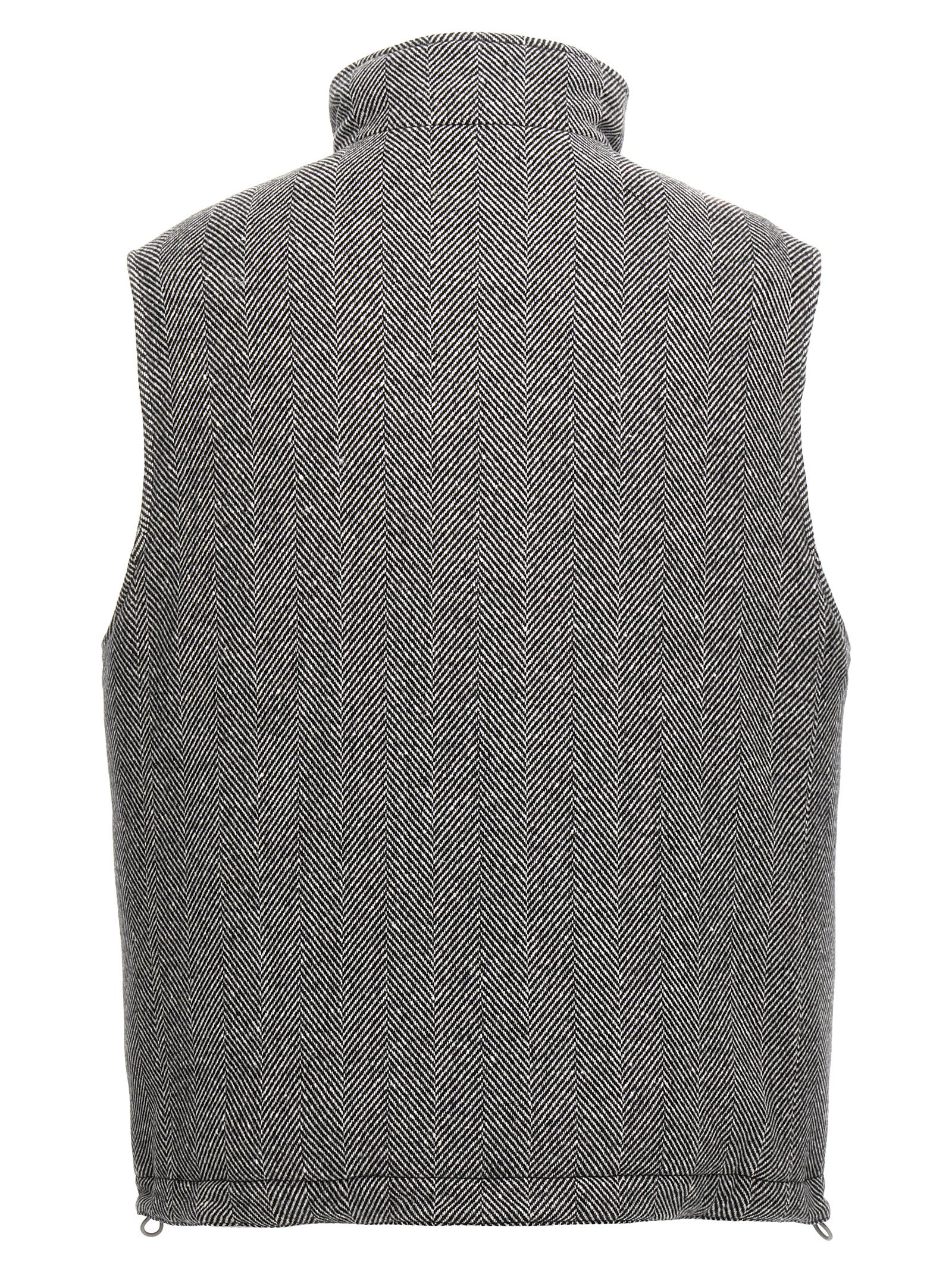 【関税&送料込み】Brunello Cucinelli Buttoned Chevron Vest Brunello Cucinelli Chevron Vest | italist