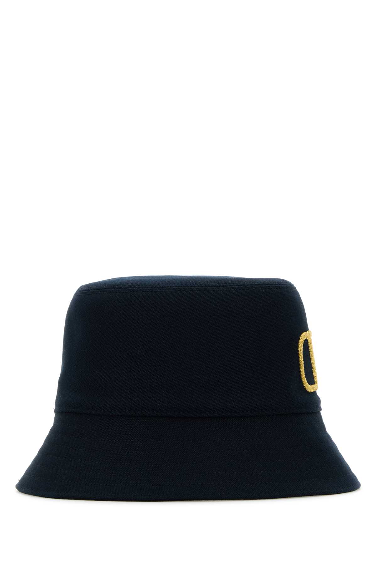 【関税&送料込】Valentino Garavani Midnight Blue Felt Bucket Valentino Garavani Midnight Blue Felt Bucket Hat | italist