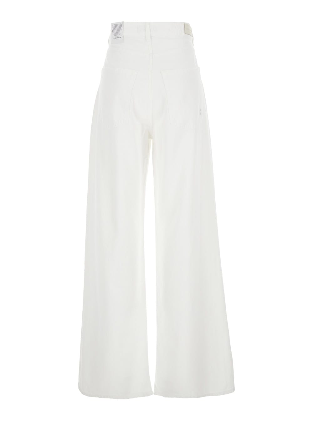 デニム・ジーパン ICON SS25 DEBBY (DEBBY PT8652) Icon Denim 'debby' White Five Pocket Jeans With Logo Patch