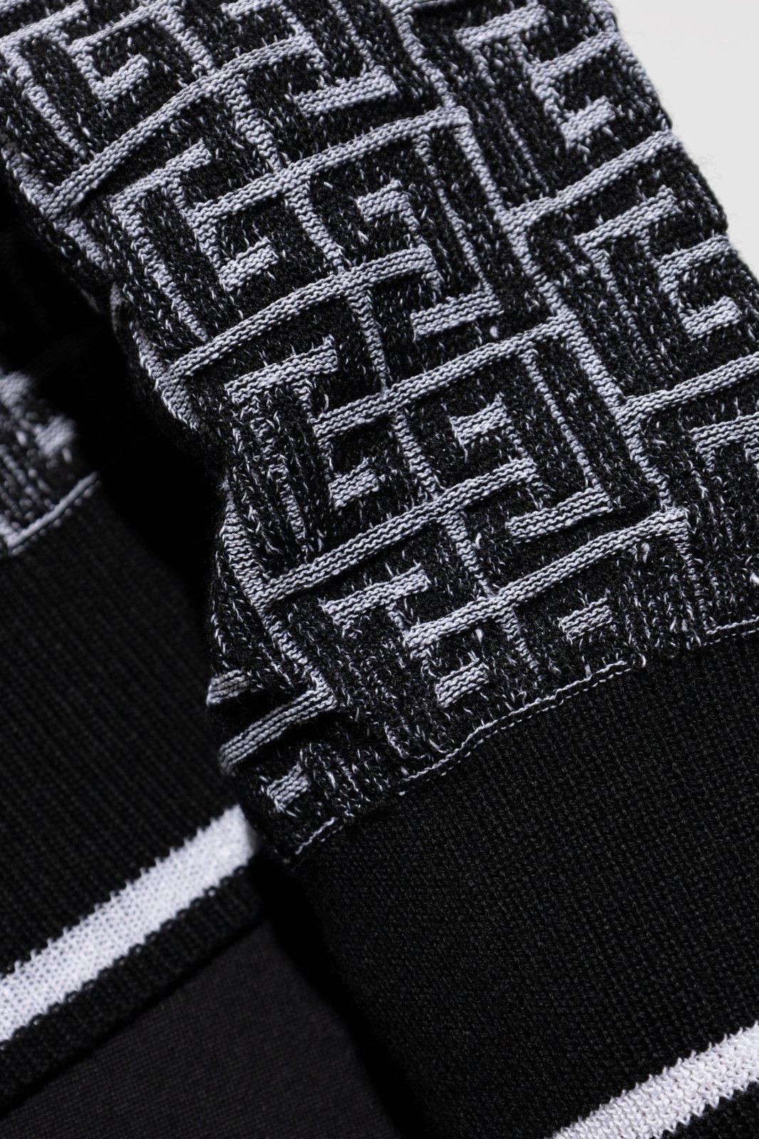 【送料&関税込】Balmain Monogrammed Jacquard Knit Sweater Balmain Monogrammed Jacquard Knit Sweater | italist, ALWAYS