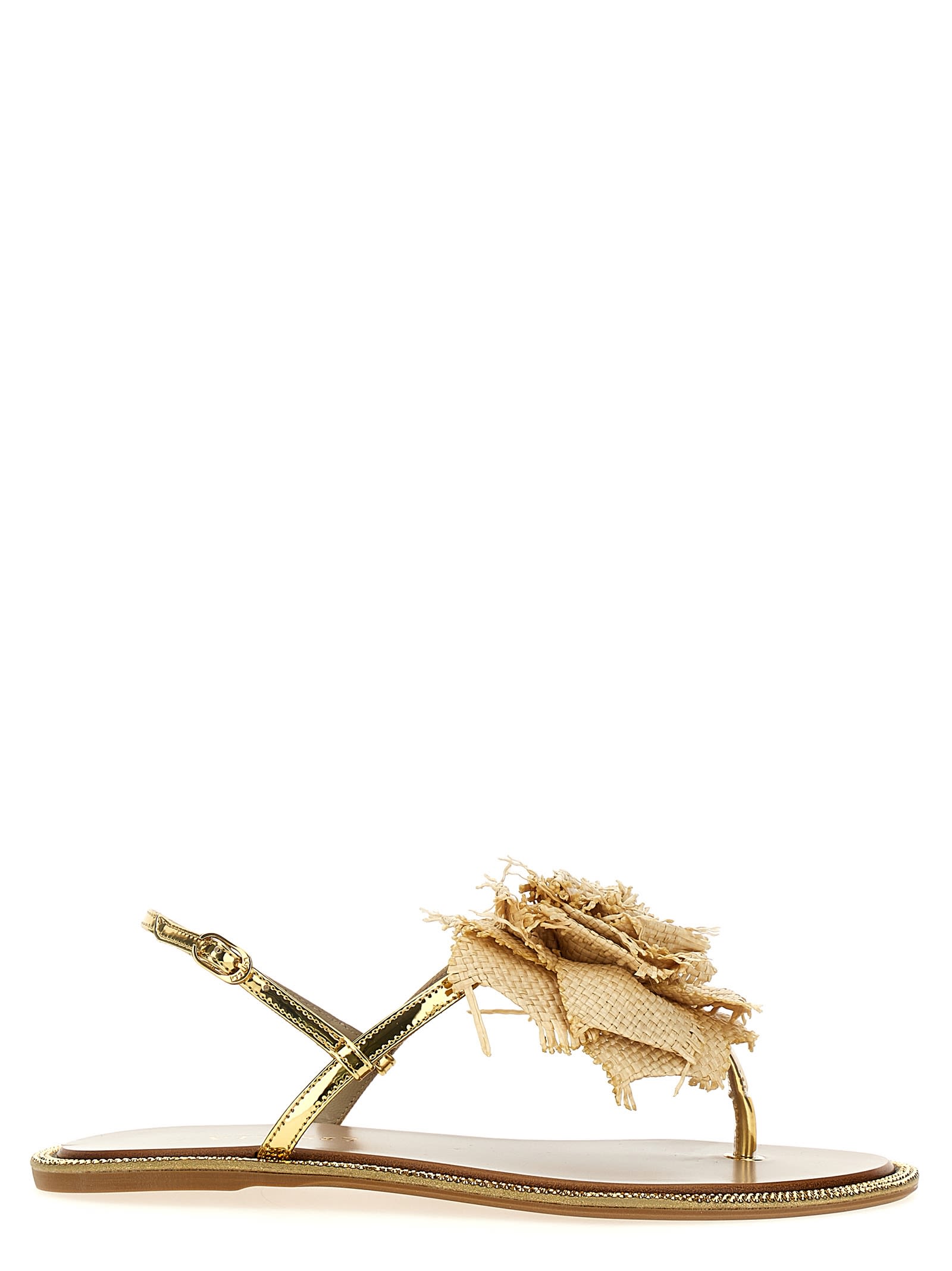 サンダル・ミュール LE SILLA 'Rose' sandals Gold 1214B020MTPPPAN Le Silla 'rose' Sandals | italist