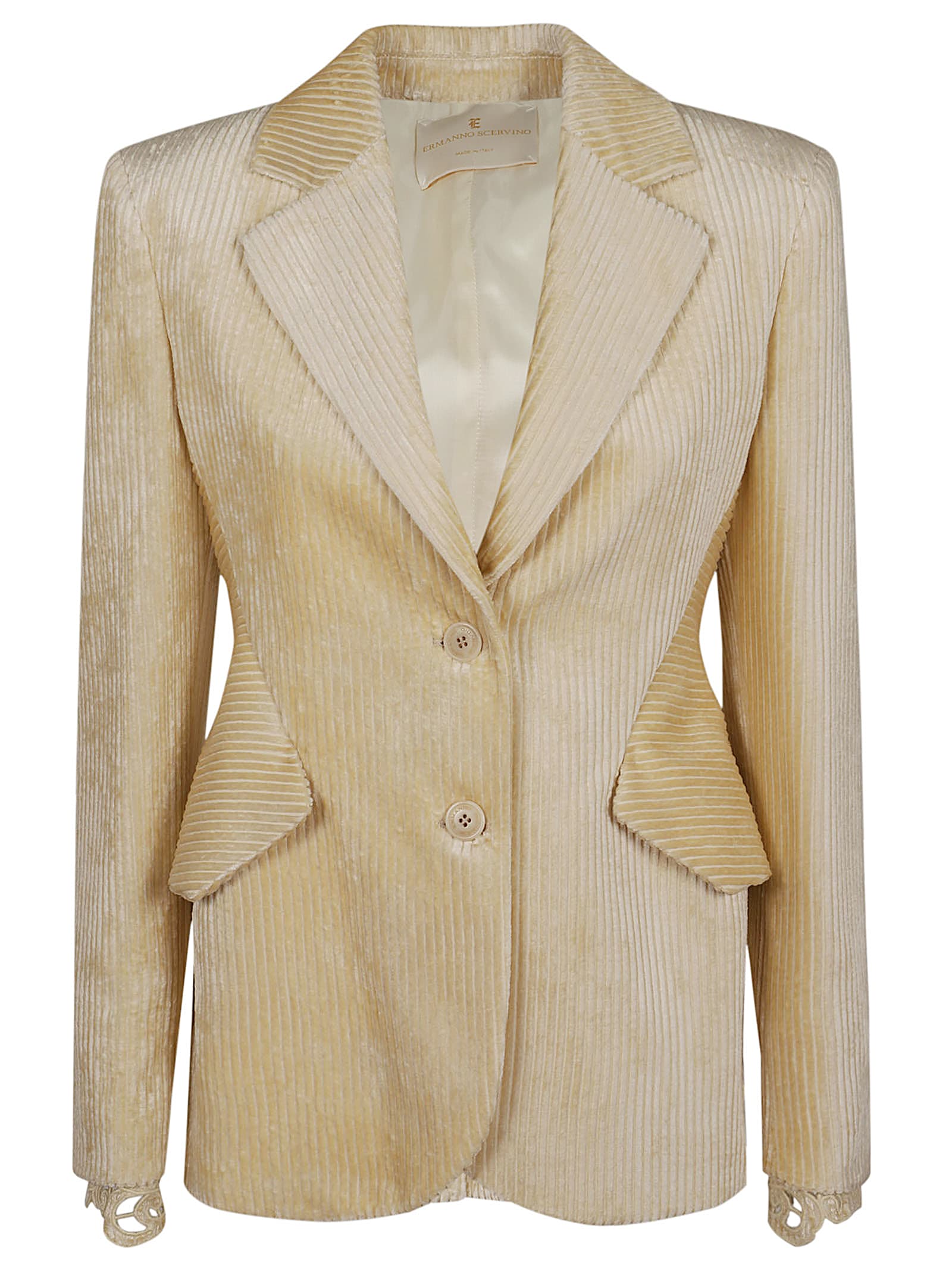 ジャケット ERMANNO SCERVINO D466I331REMY_S4217 Coats Single breasted Ermanno Scervino Single-breasted Jacket | italist