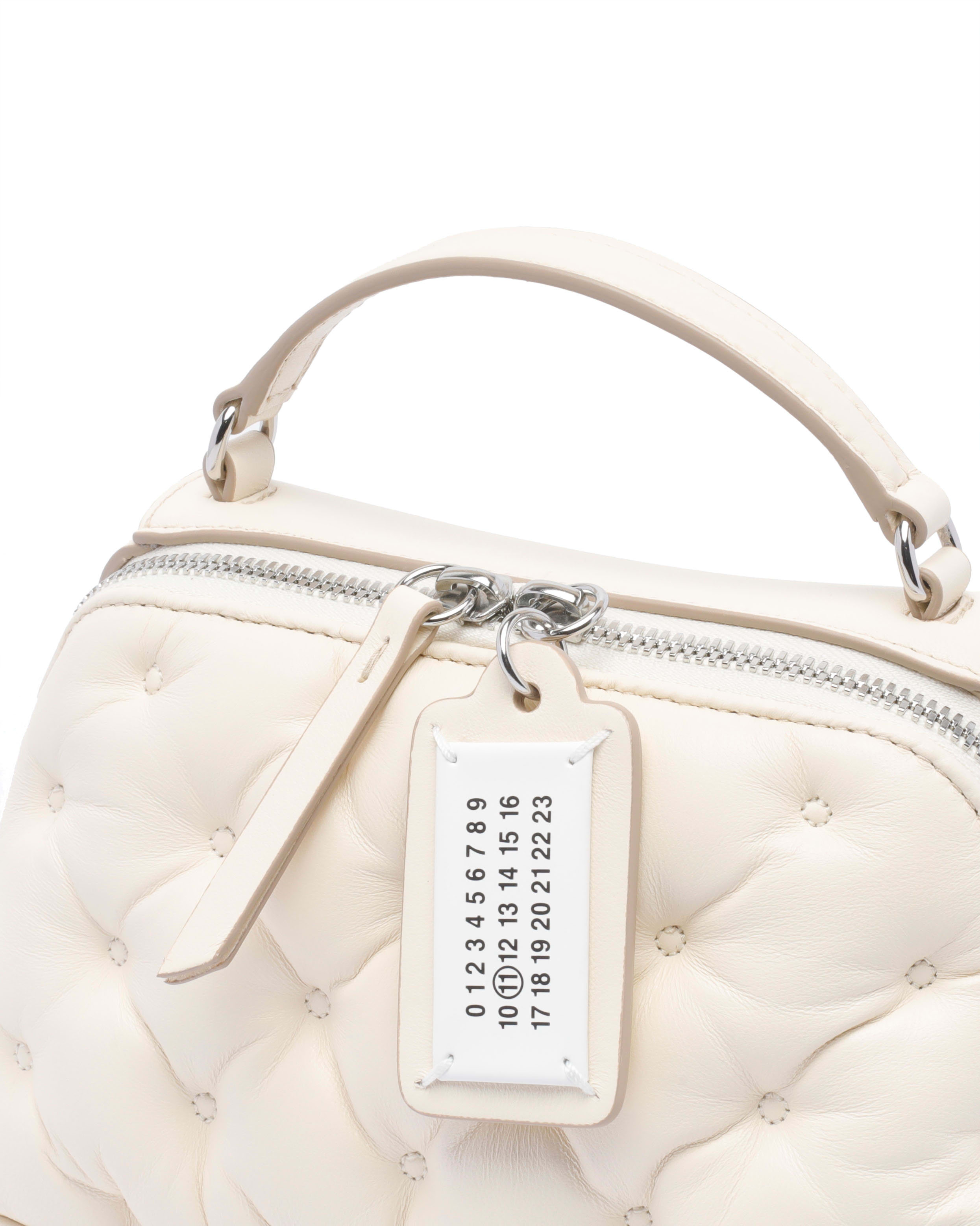 25AW【Maison Margiela】GlamSlam Embroidery Trapezoid Bag Maison Margiela Glam Slam Embroidery Trapezoid Tote Bag