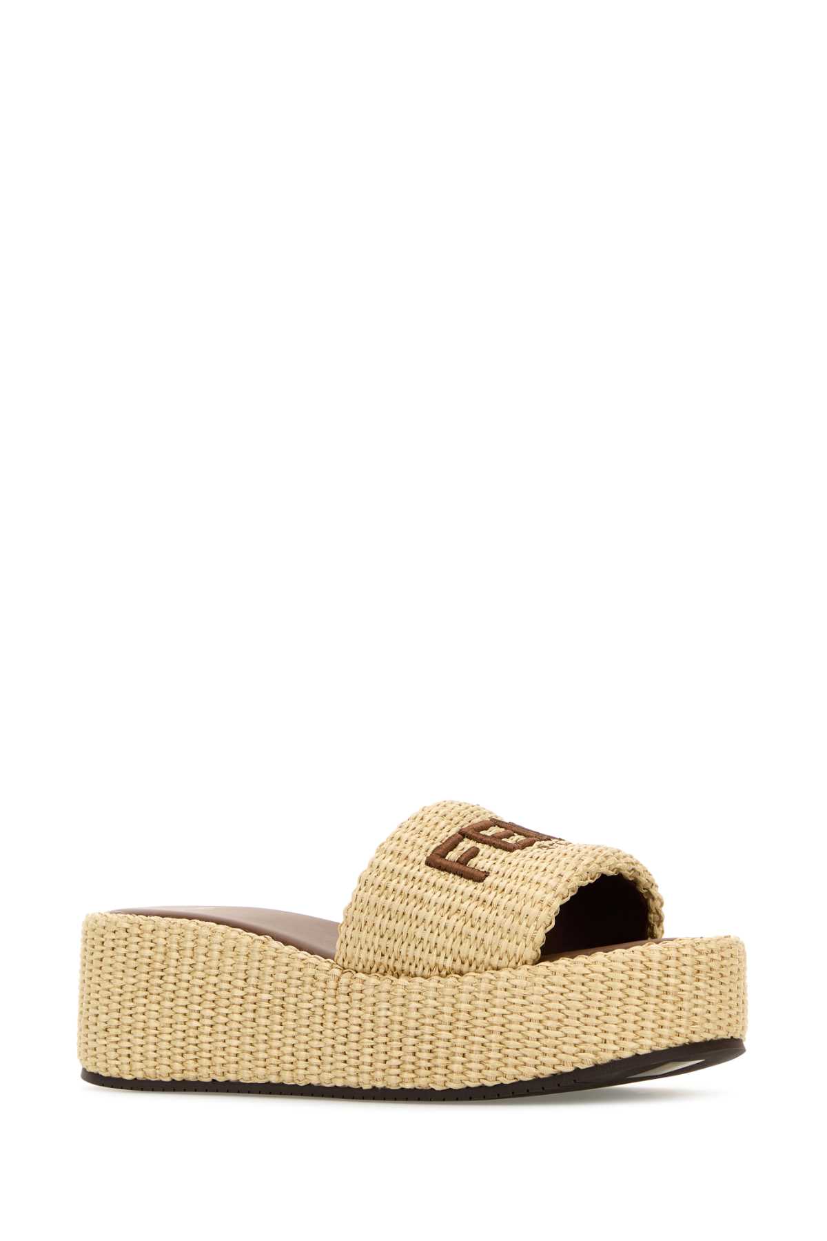 スリッポン FENDI RAFFIA SUNSHINE SLIPPERS Fendi Raffia Sunshine Slippers | italist
