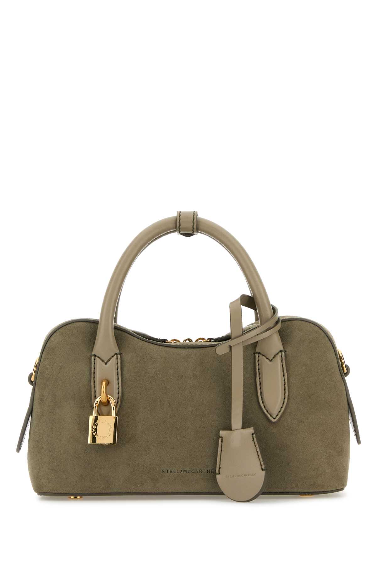 ハンドバッグ STELLA MCCARTNEY DOVE GREY SUEDE ALTER STELLA RYDER HANDBAG Stella McCartney Dove Grey Suede Alter Mat Stella Ryder