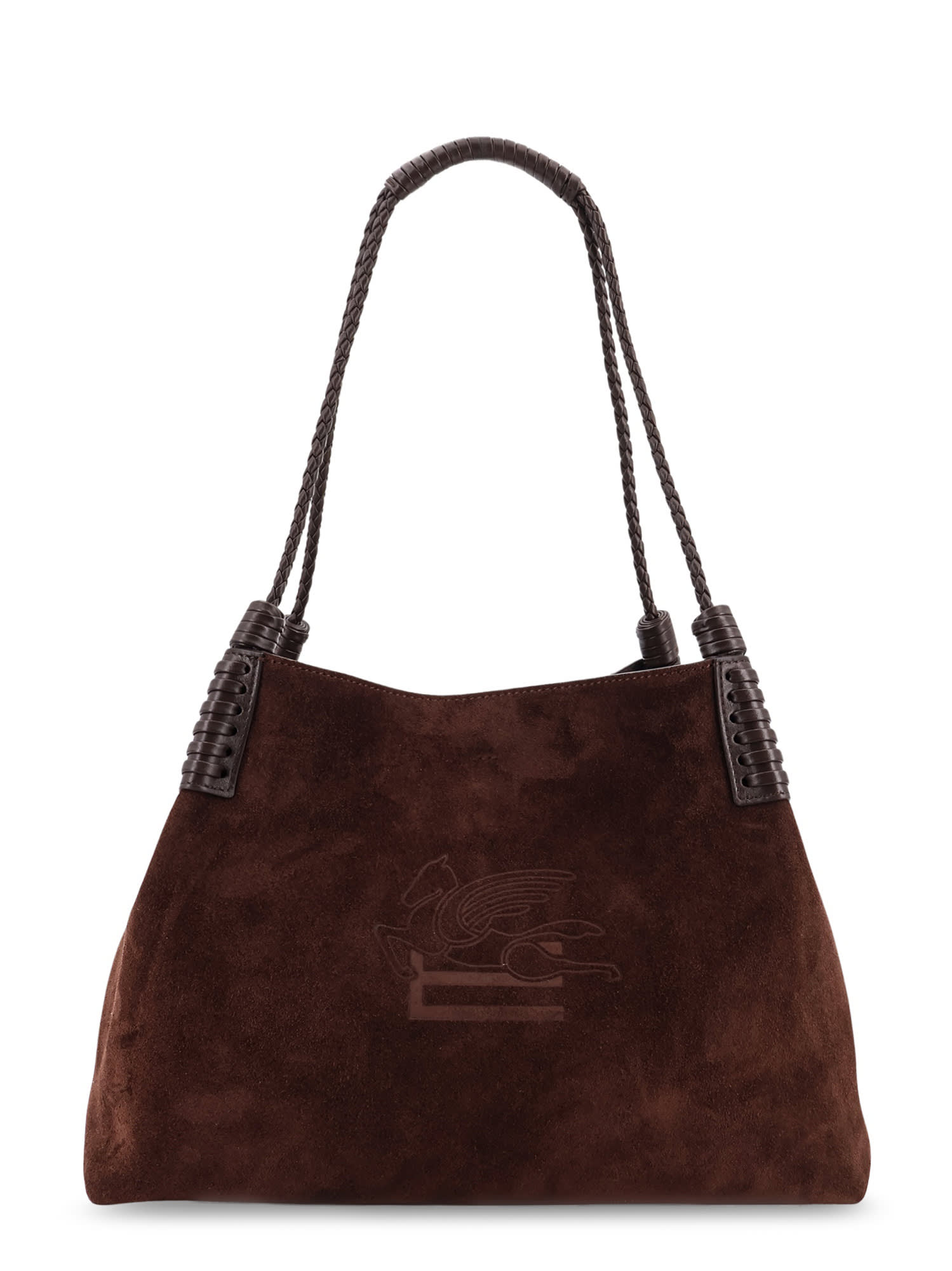 【関税&送料込】Etro Libra S Arnica Suede Shopping Bag Etro Libra S Arnica Suede Shopping Bag | italist