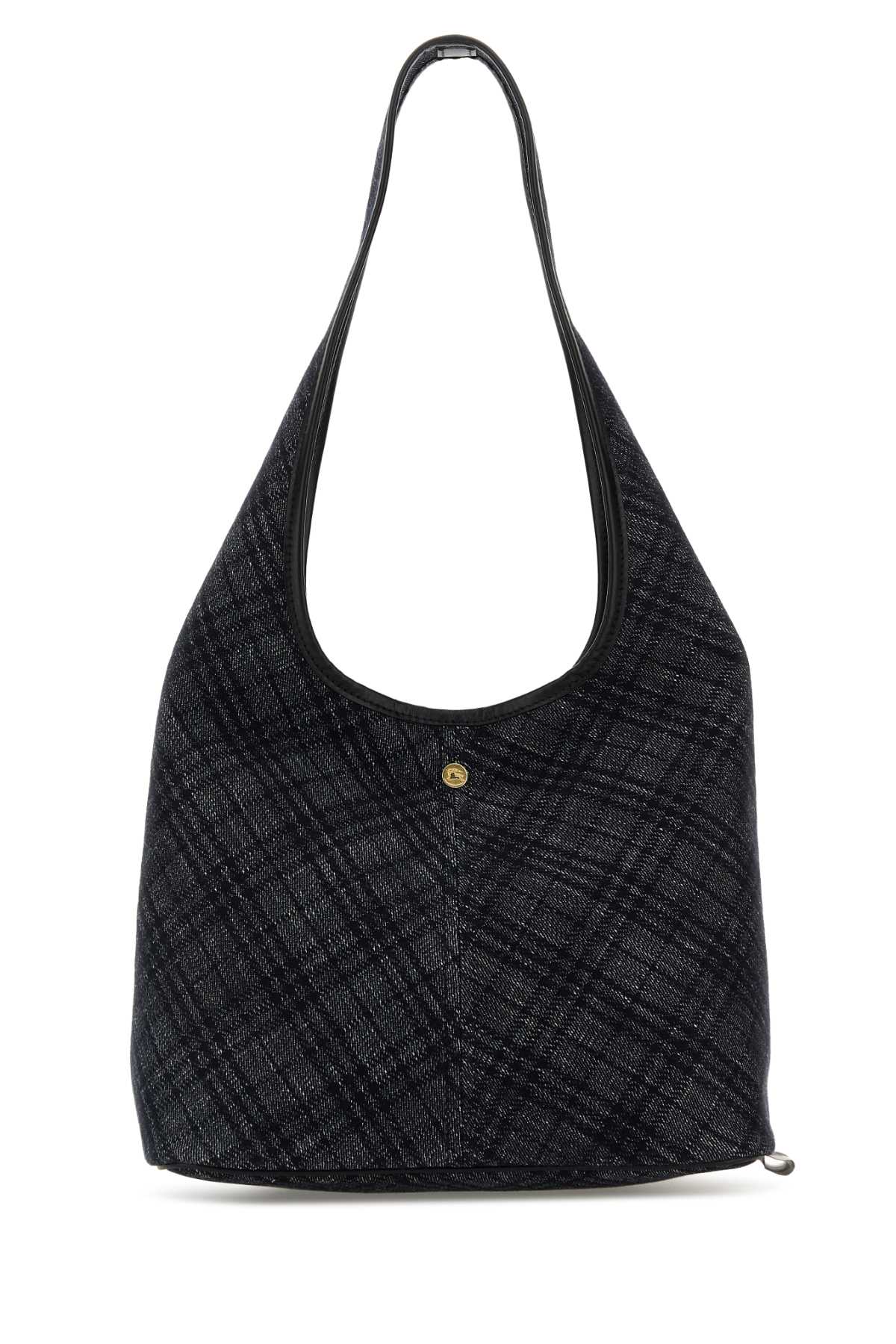 【BURBERRY】BLUE COTTON MINI BAG Burberry Blue Cotton Mini Bag | italist