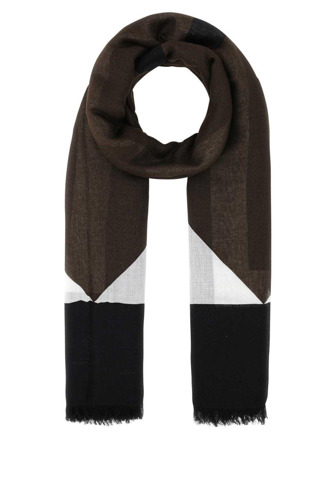 マフラー・ストール Saint Laurent Printed wool blend scarf (7194213YI68 1061) Saint Laurent Printed wool blend scarf (7194213YI68 1061