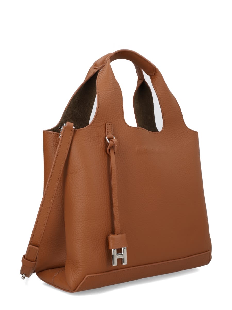 美品　HOGAN ホーガン　トートバック　キャメル 美品 HOGAN ホーガン トートバック キャメル