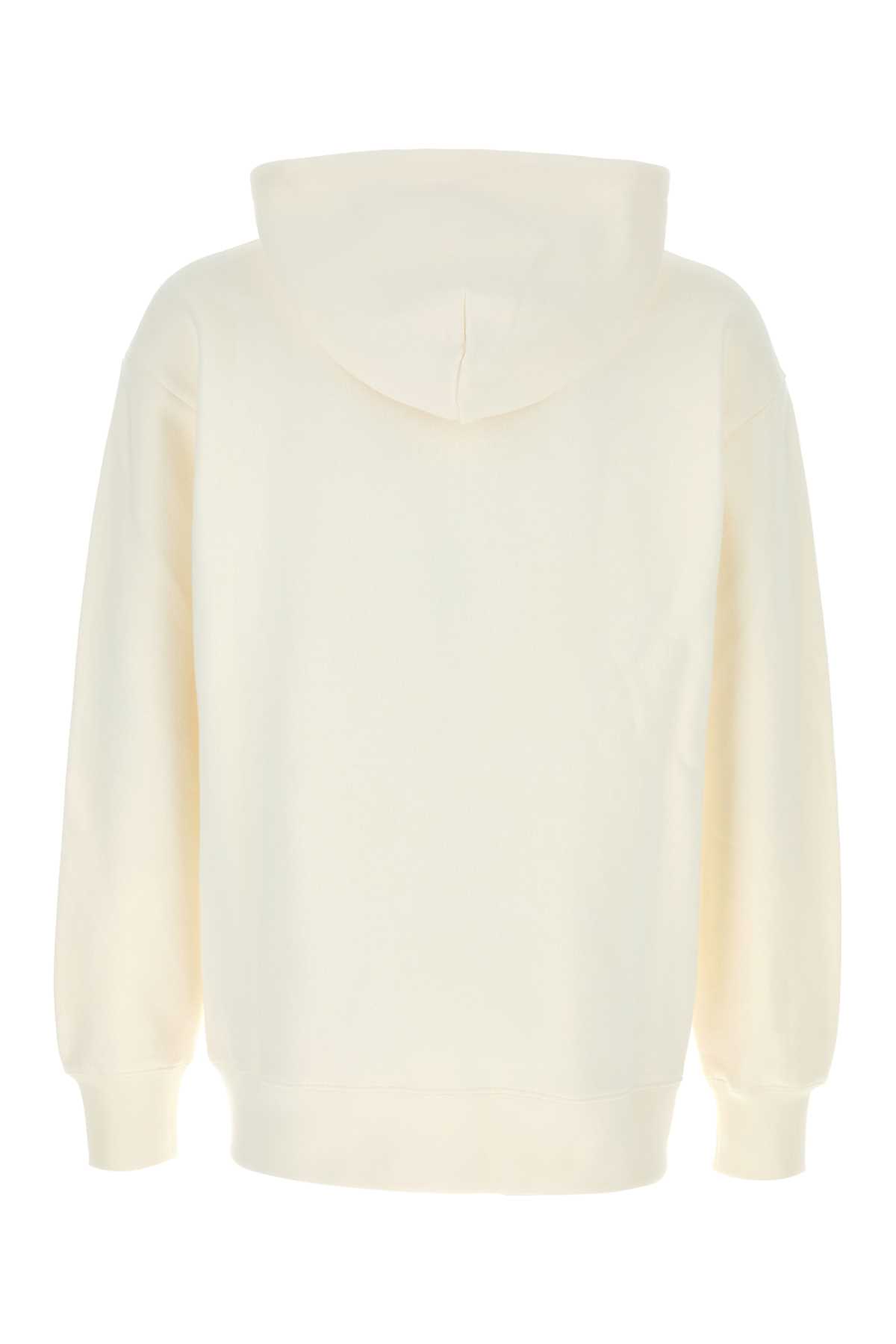 パーカー・フーディ VALENTINO SS25 Ivory cotton sweatshirt (6V3MF28NAQA A03) Valentino Garavani Ivory Cotton Sweatshirt | italist, ALWAYS