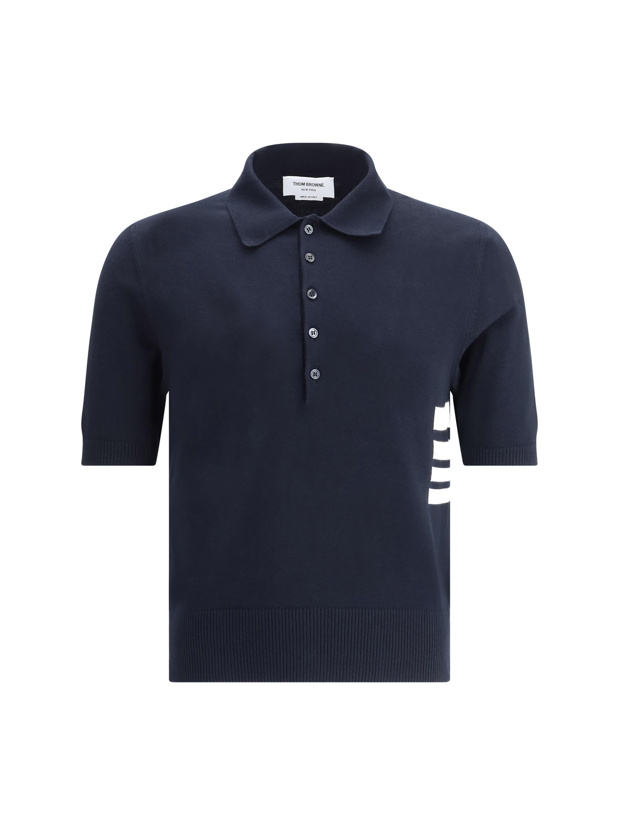 Tシャツ・カットソー THOM BROWNE 25FW Long-Sleeve Polo Shirt MJP137G 07976 415 Thom Browne Polo Shirt | italist