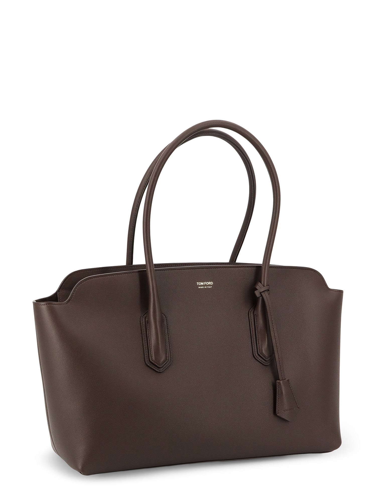 【関税&送料込】Tom Ford Leather Shoulder Bag With Logo Tom Ford Leather Shoulder Bag With Logo | italist