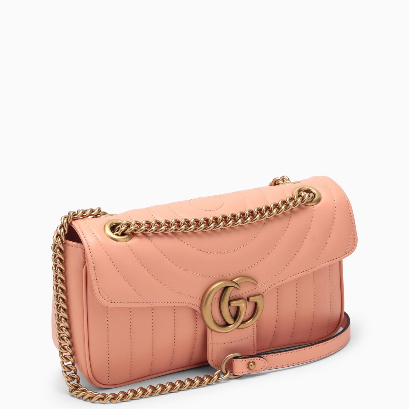 Gucci GG Matelassé Top Handle Mini Bag in Pink