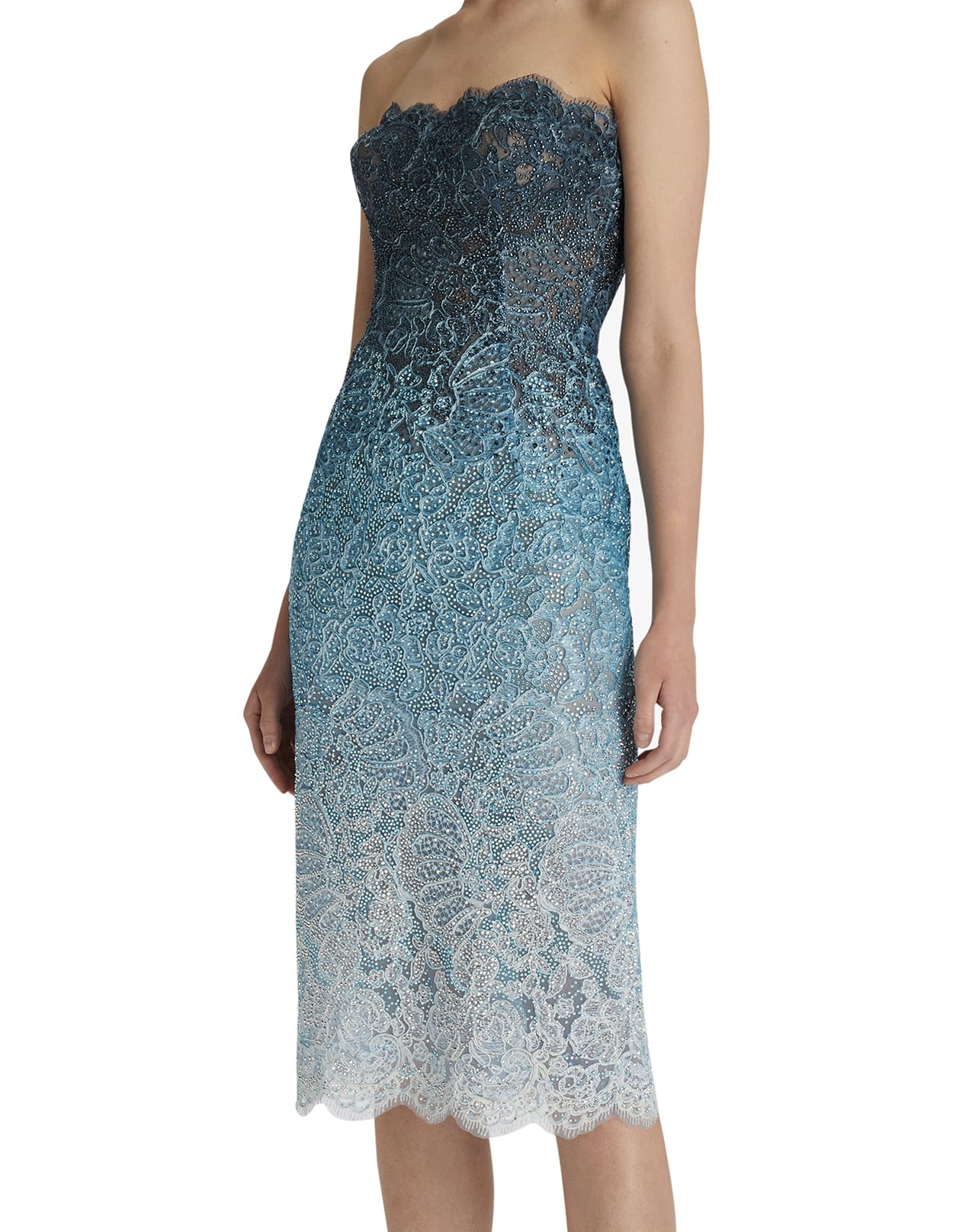 ワンピース ERMANNO SCERVINO Woman Dress Gnawed Blue D462Q338OEX 84141 D462Q370EMY-S4612-01_x3000.jpg