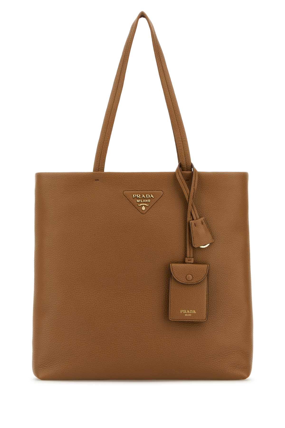 トートバッグ PRADA CAMEL LEATHER SHOPPING BAG Prada Camel Leather Shopping Bag | italist