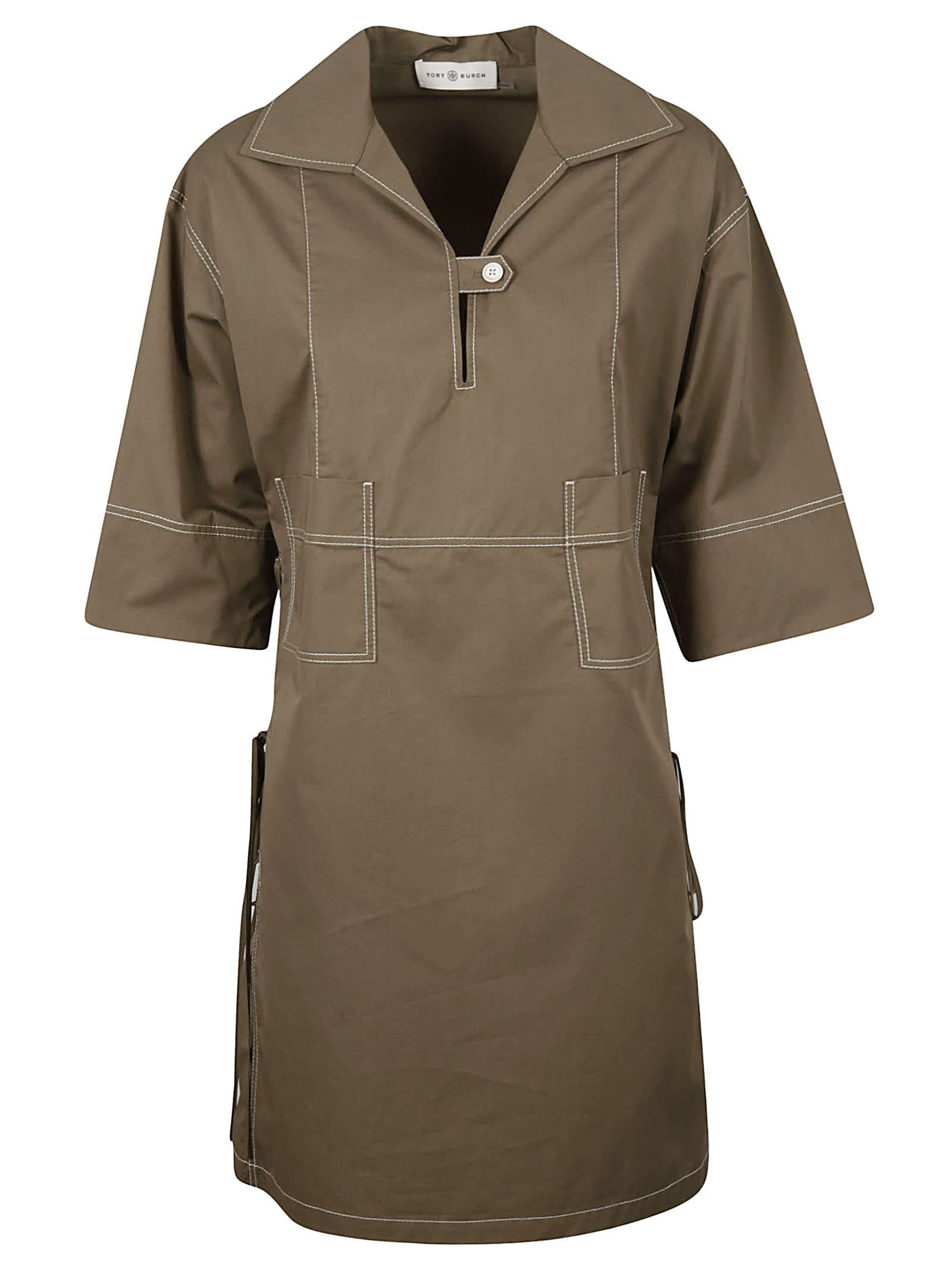 poplin shirtdress