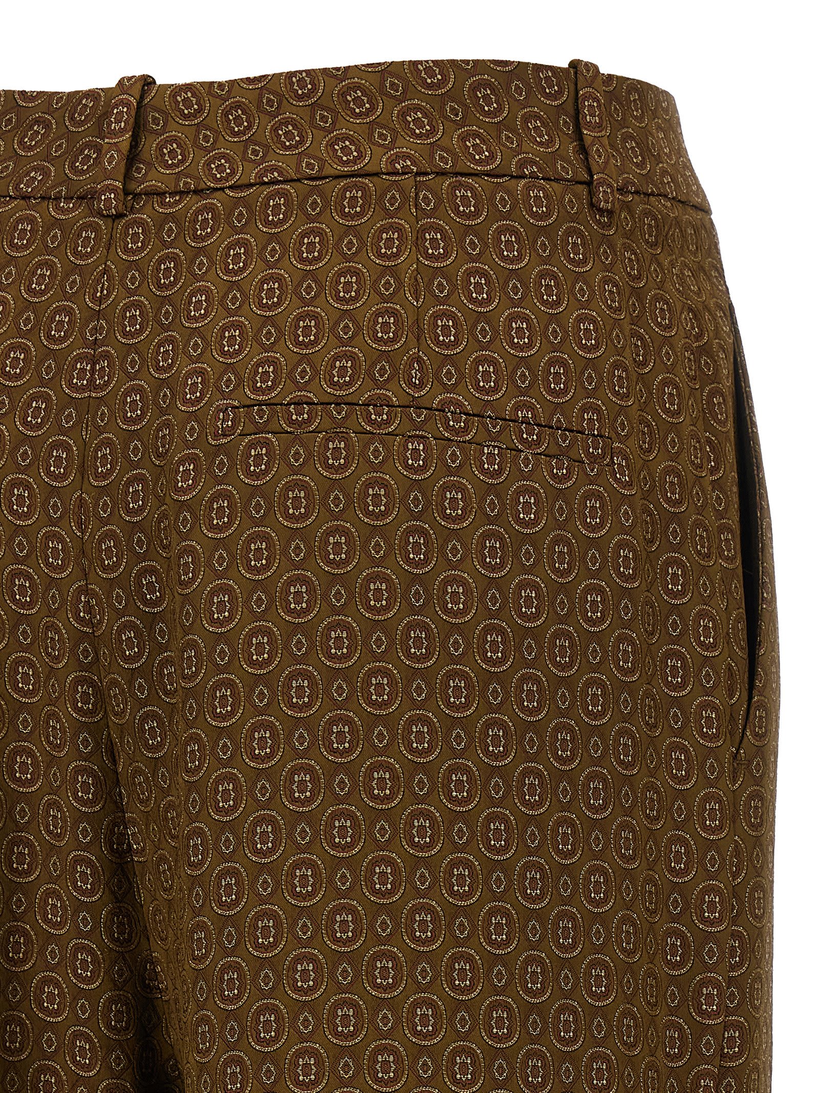 Saint Laurent 'medaglioni' Twill Pants | italist