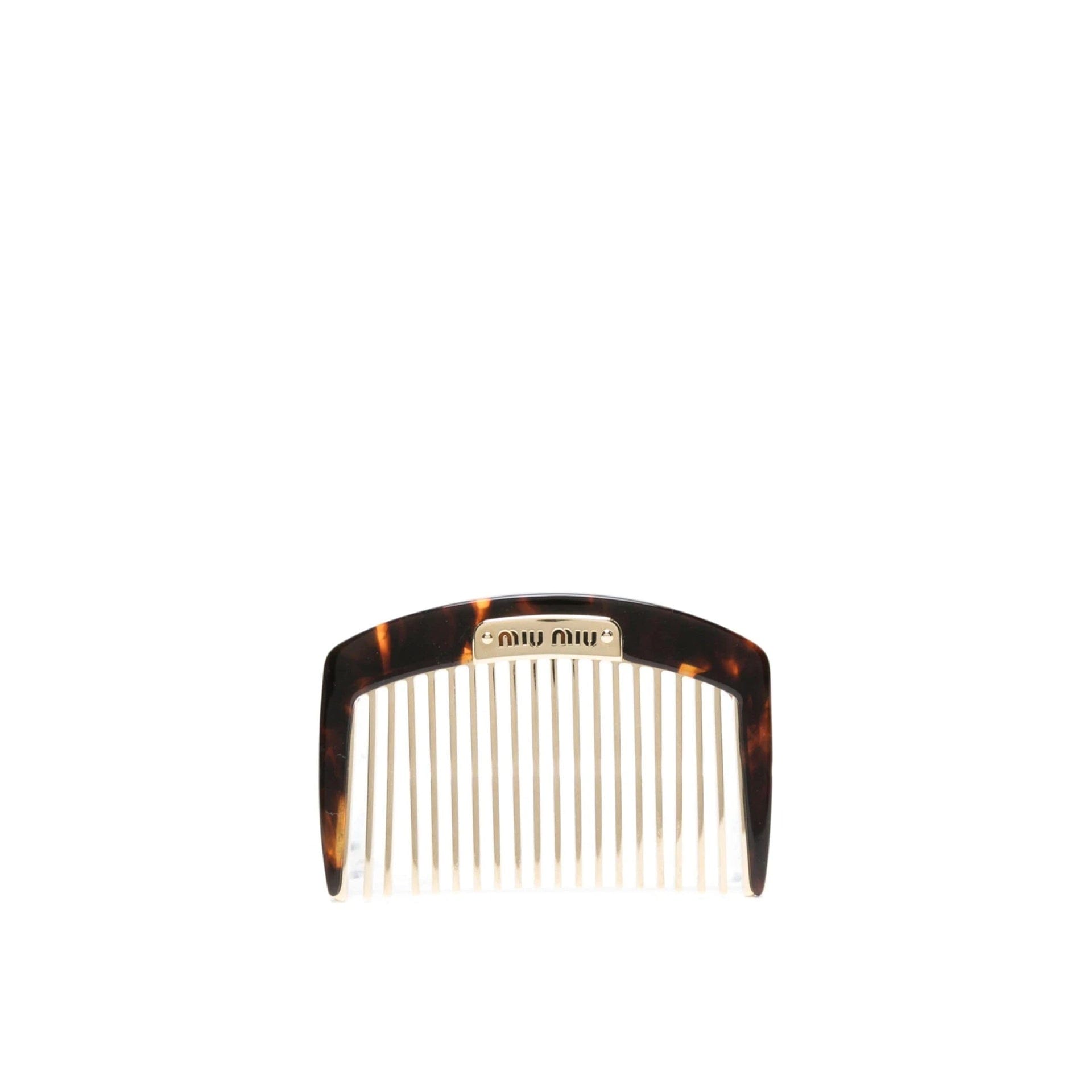 Miu Miu Hair Tortoiseshell Hair Comb | italist