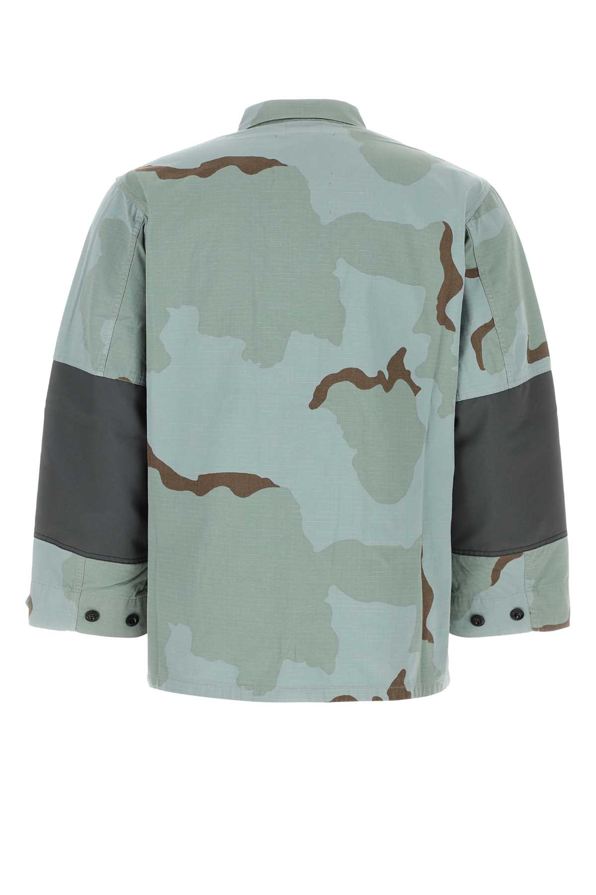 Tシャツ・カットソー OAMC Printed cotton blend shirt (23E28OAX19CAPOA055 307) OAMC Printed Cotton Blend Shirt | italist